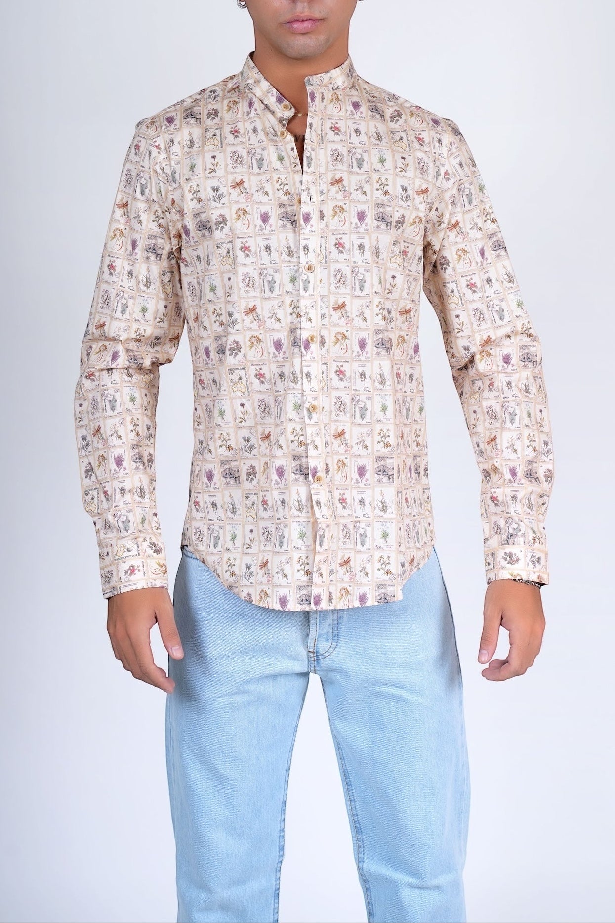 Camicia slim cotone JONATHAN