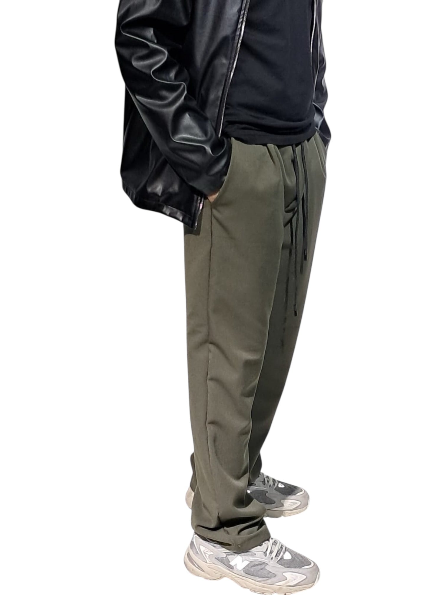 Pantalone basic con laccio