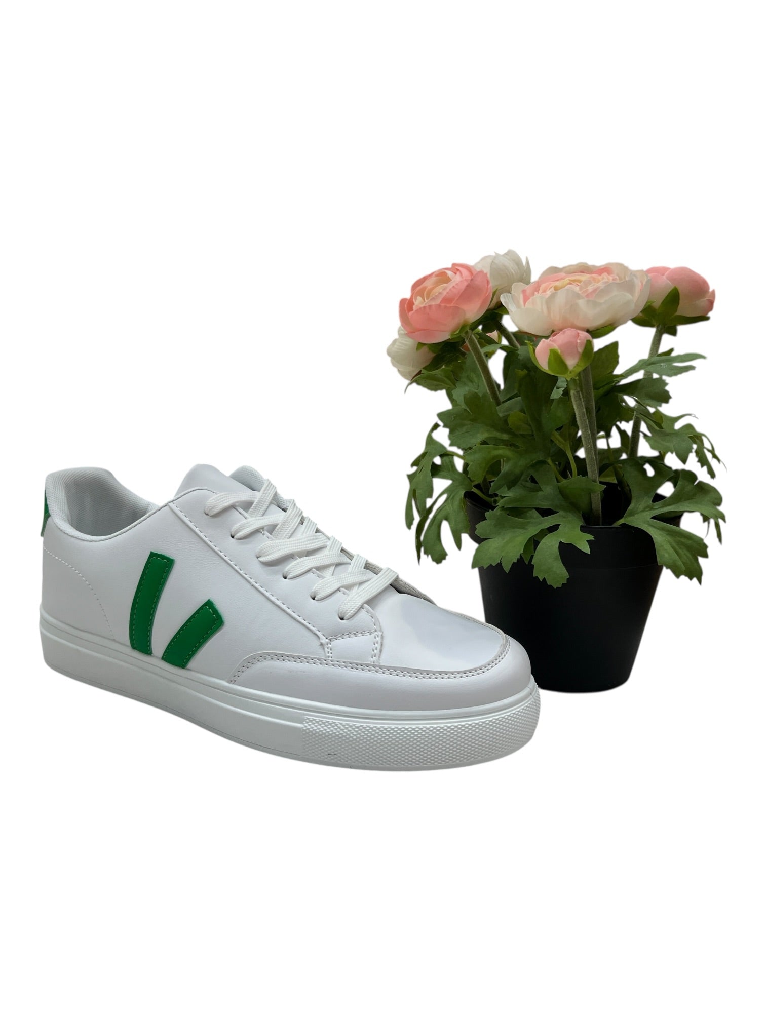 Scarpa sportiva comoda con strisce al lato