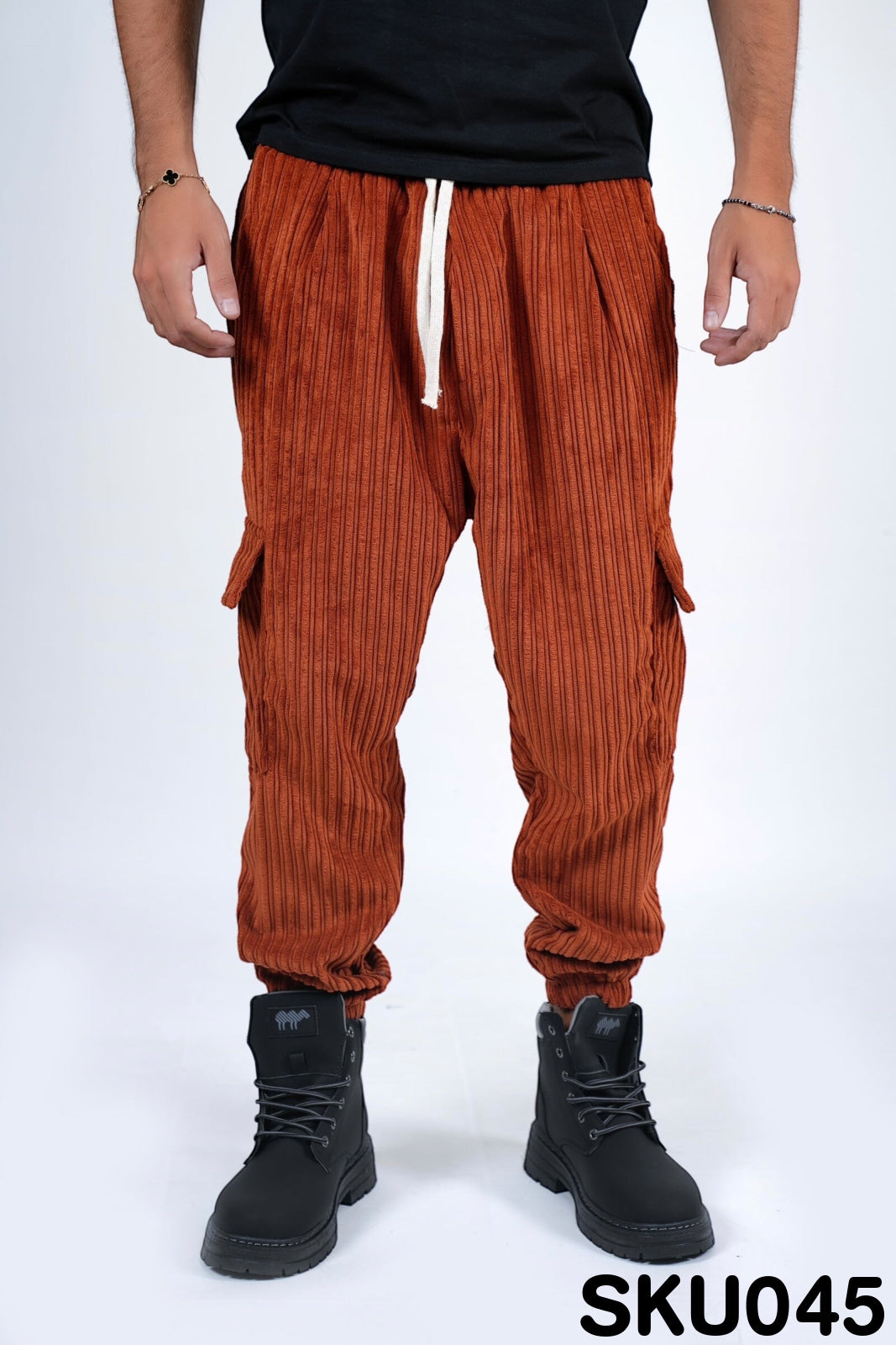 Pantalone tascone velluto DUVAL