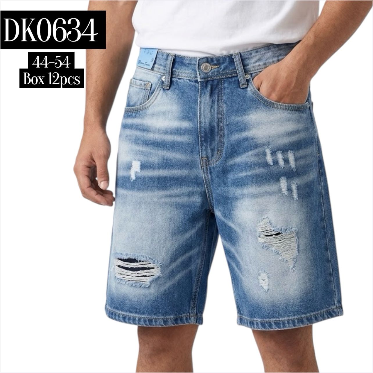 Bermuda jeans baggy fit 11