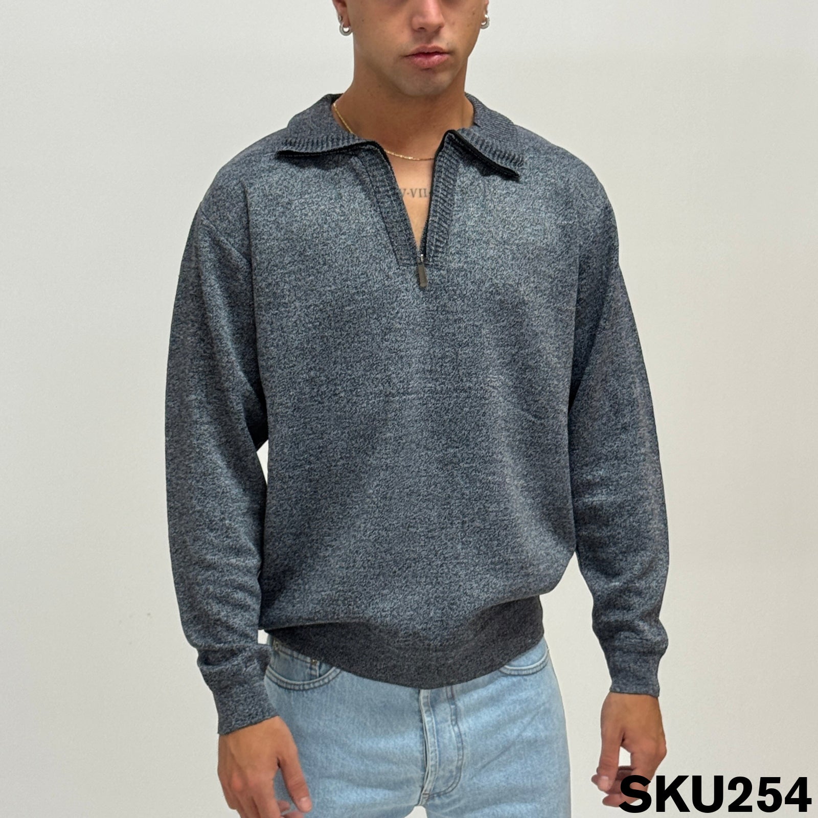 Polo mezza zip GILMOUR