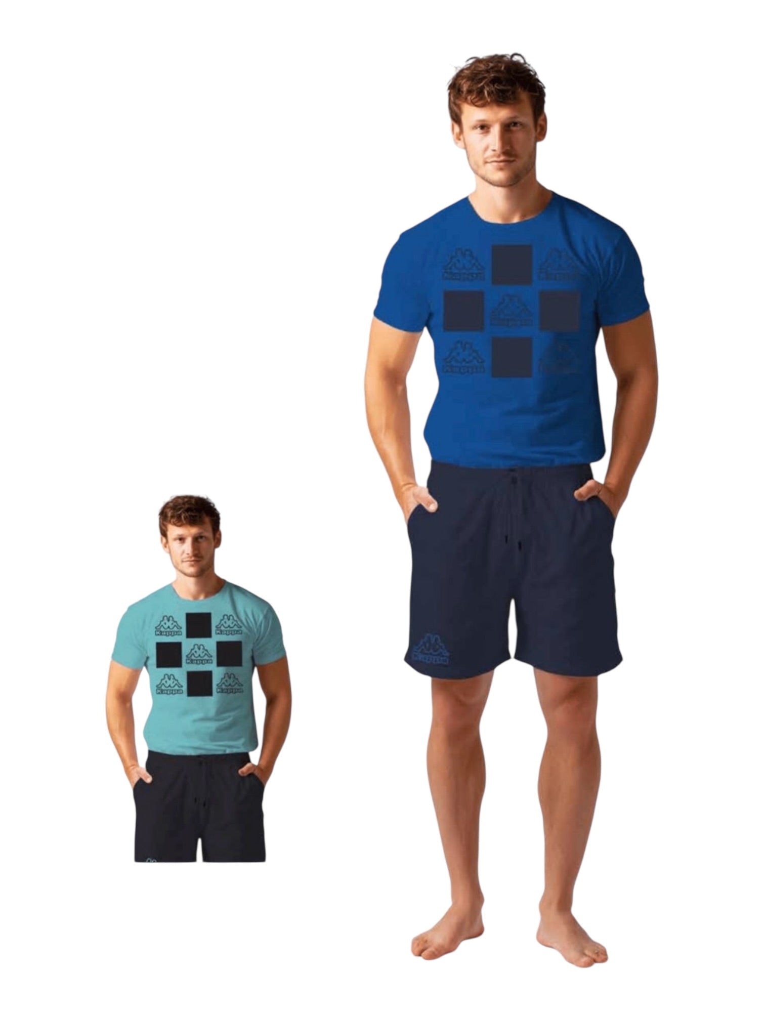 Completo kappa estivo in cotone