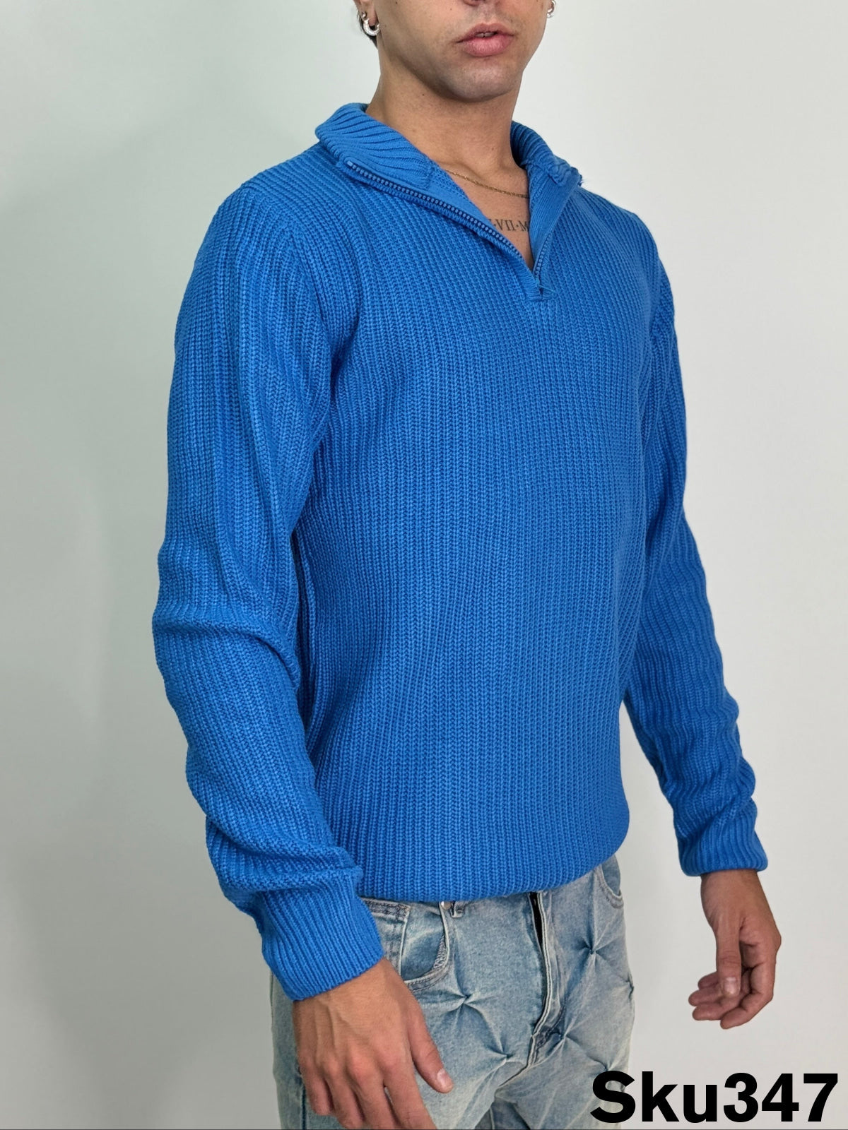 Maglione mezza zip MESSI