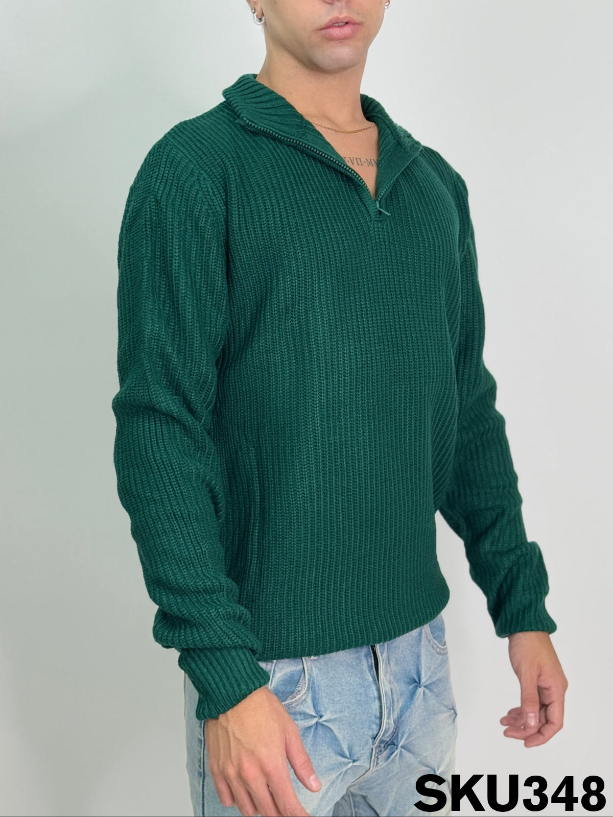 Maglione mezza zip MESSI