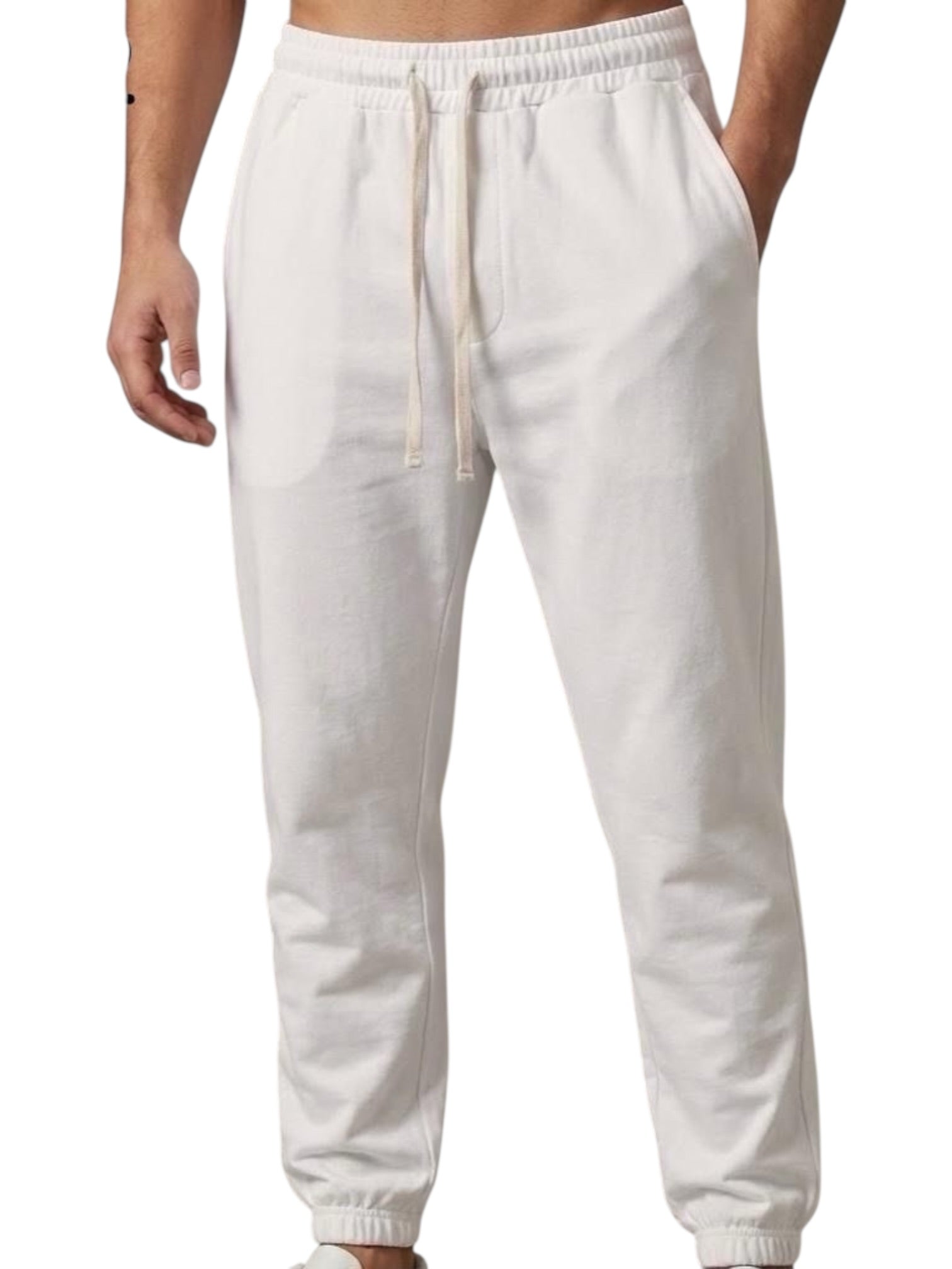 Pantalone morbido e comodo con lacci