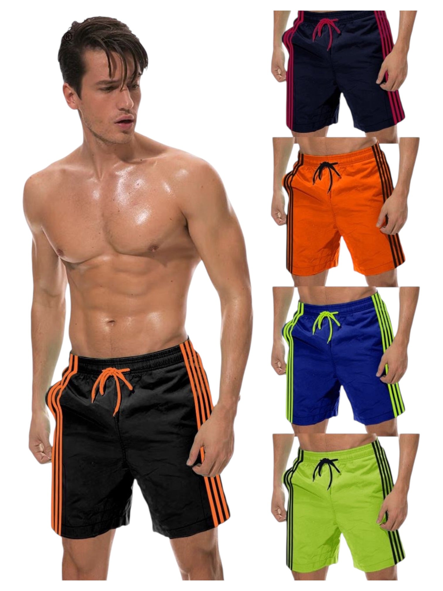 Costume leggero con strisce