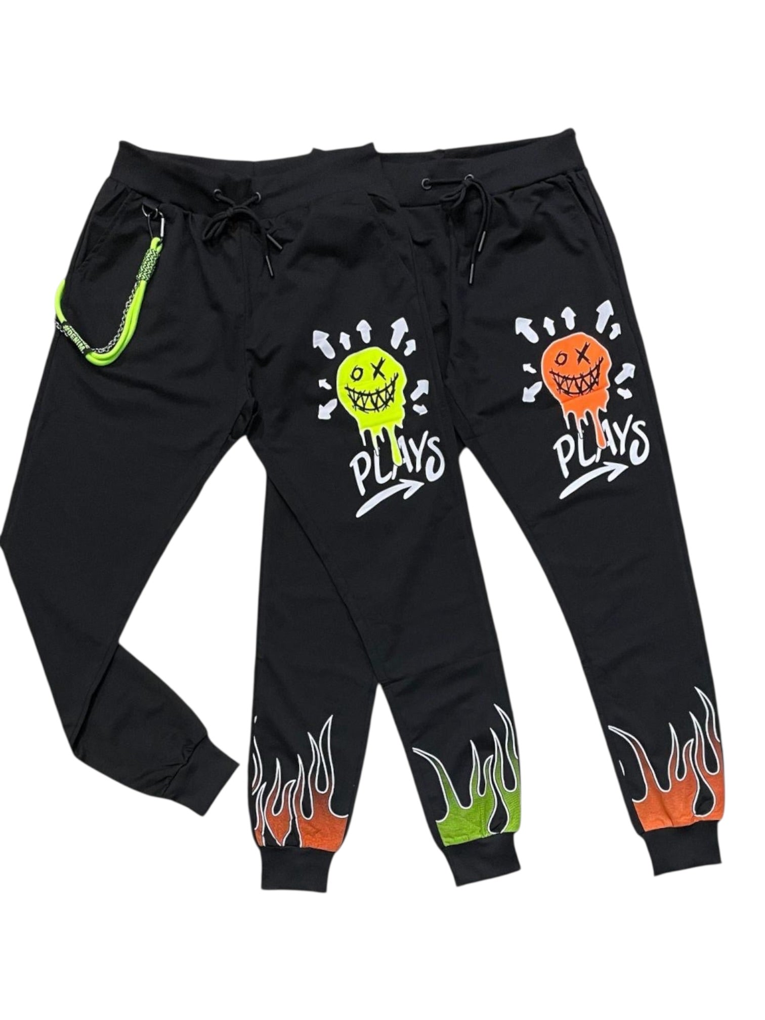 Pantalone di tuta con stampa posteriore