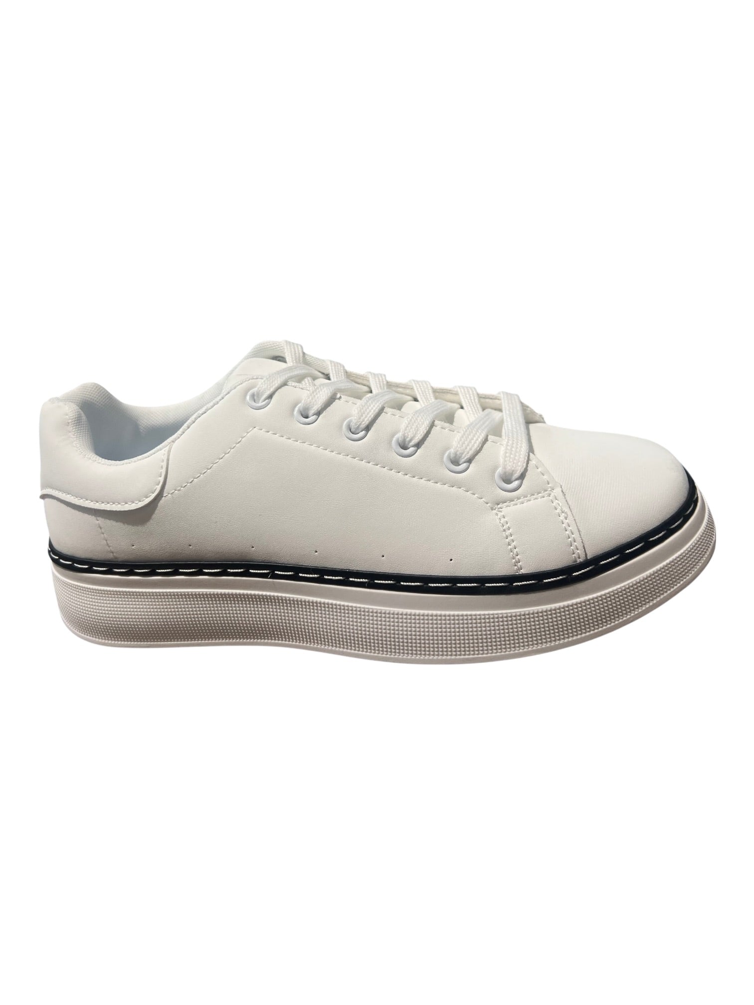 Scarpa con allaccio e suola morbida