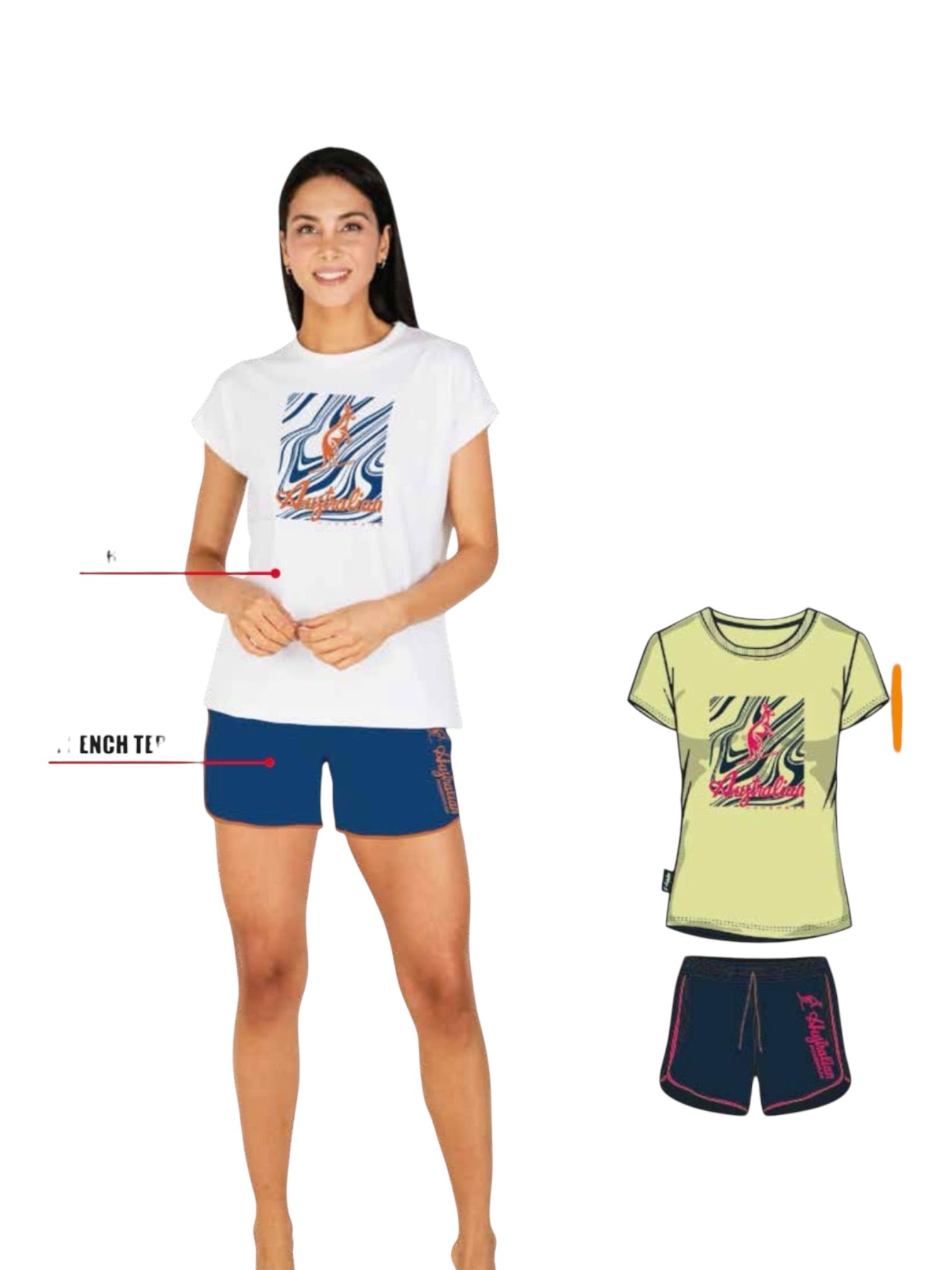 Completo estivo femminile