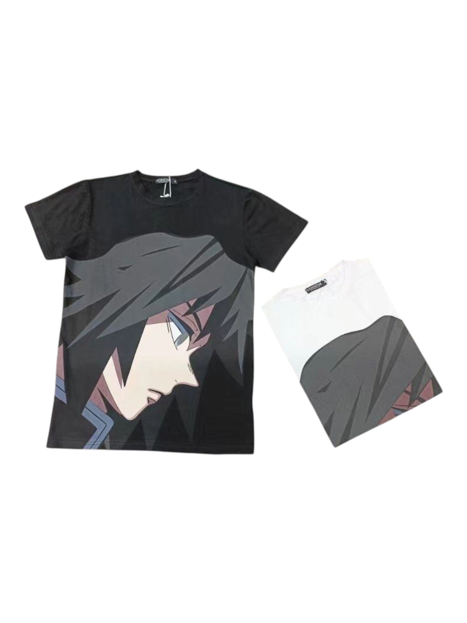 Maglia stampata anime in cotone