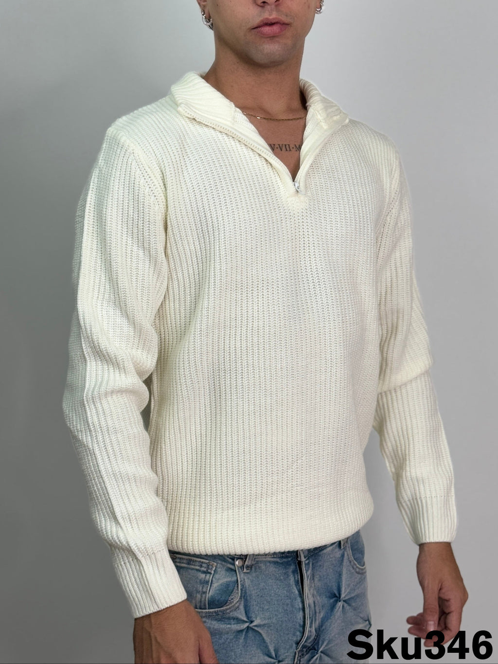 Maglione mezza zip MESSI