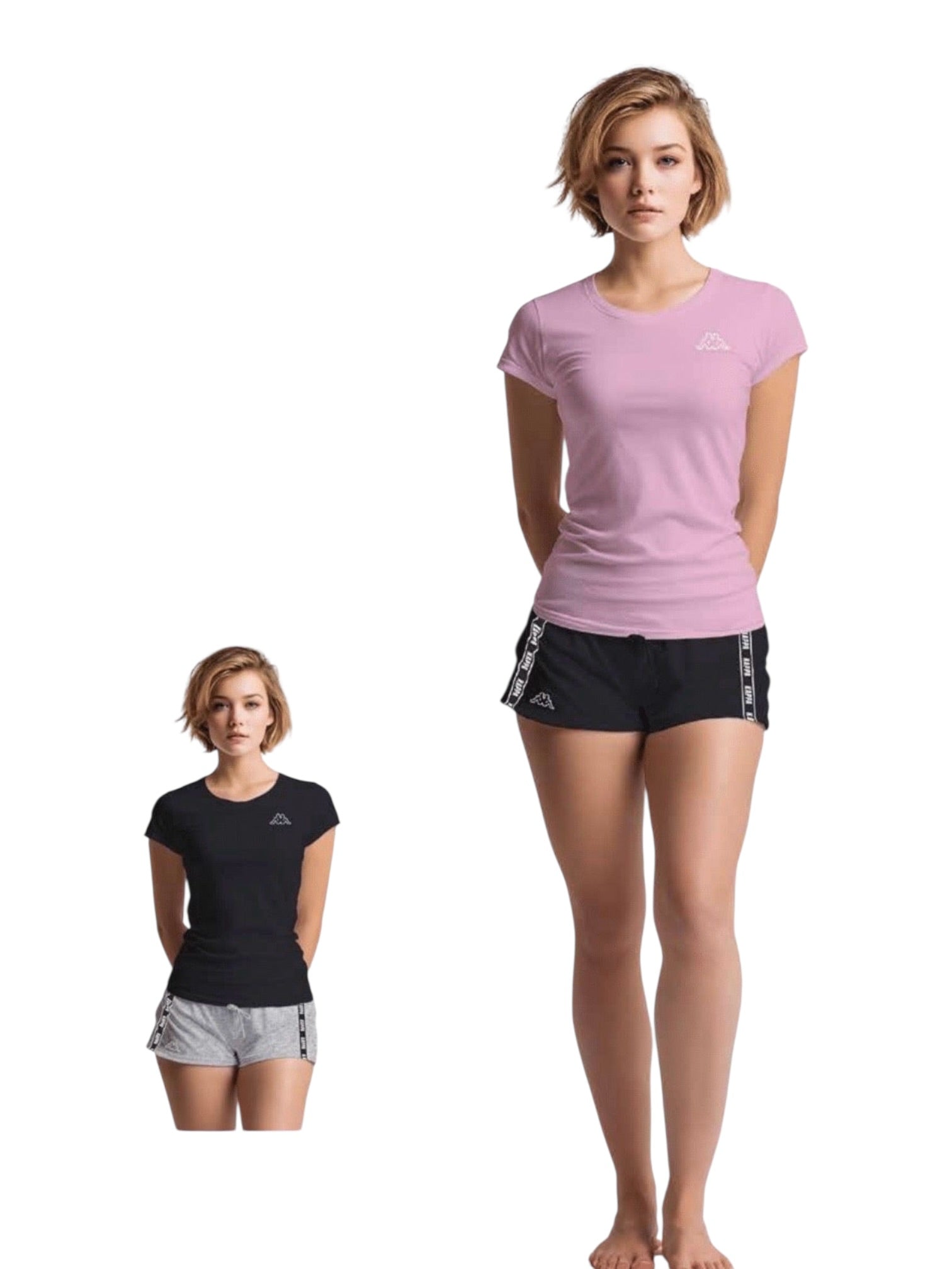 Completo kappa comodo estivo femminile