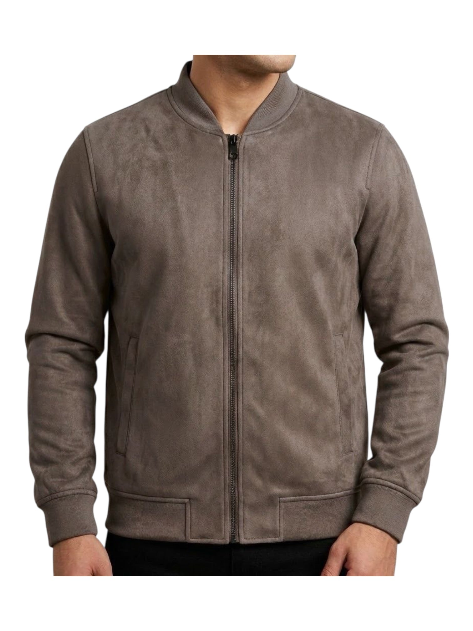 Giubbotto in camoscio leggero