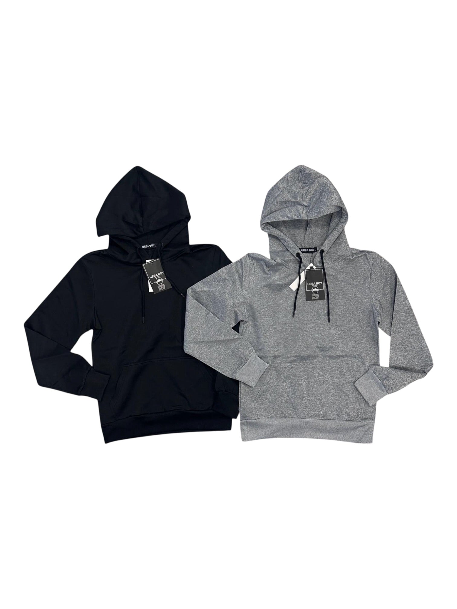 Felpa basic con cappuccio calda
