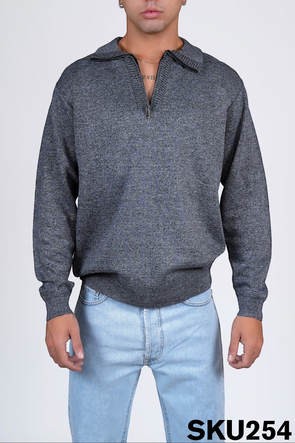 Polo mezza zip GILMOUR