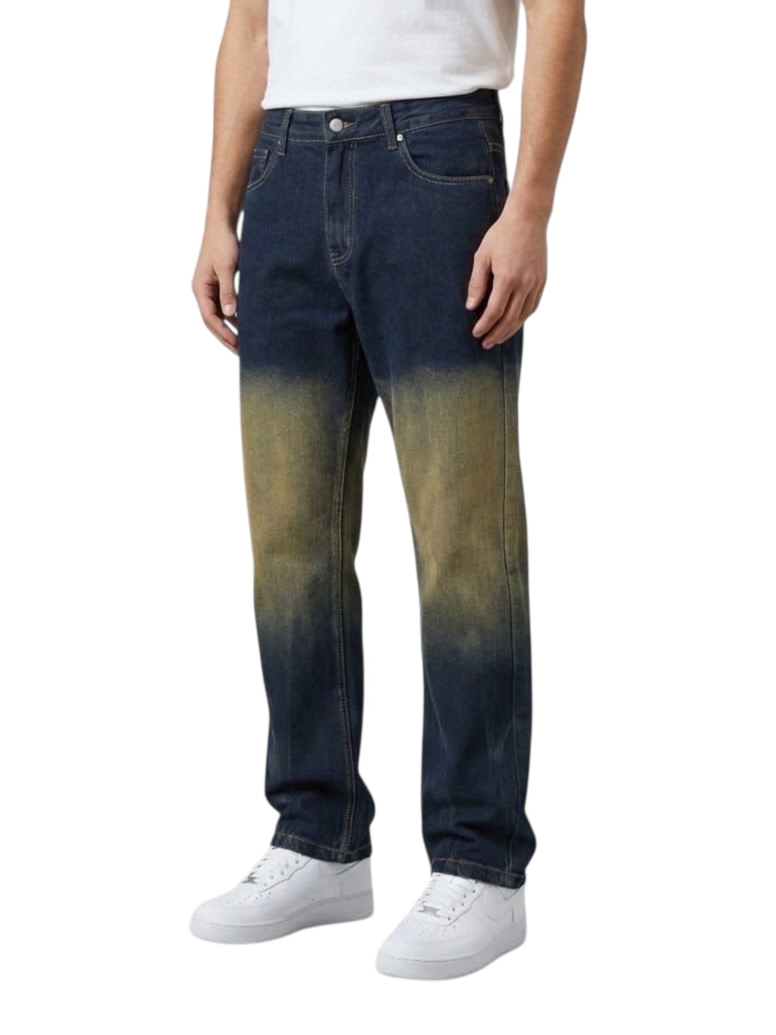 Jeans regular fit in cotone