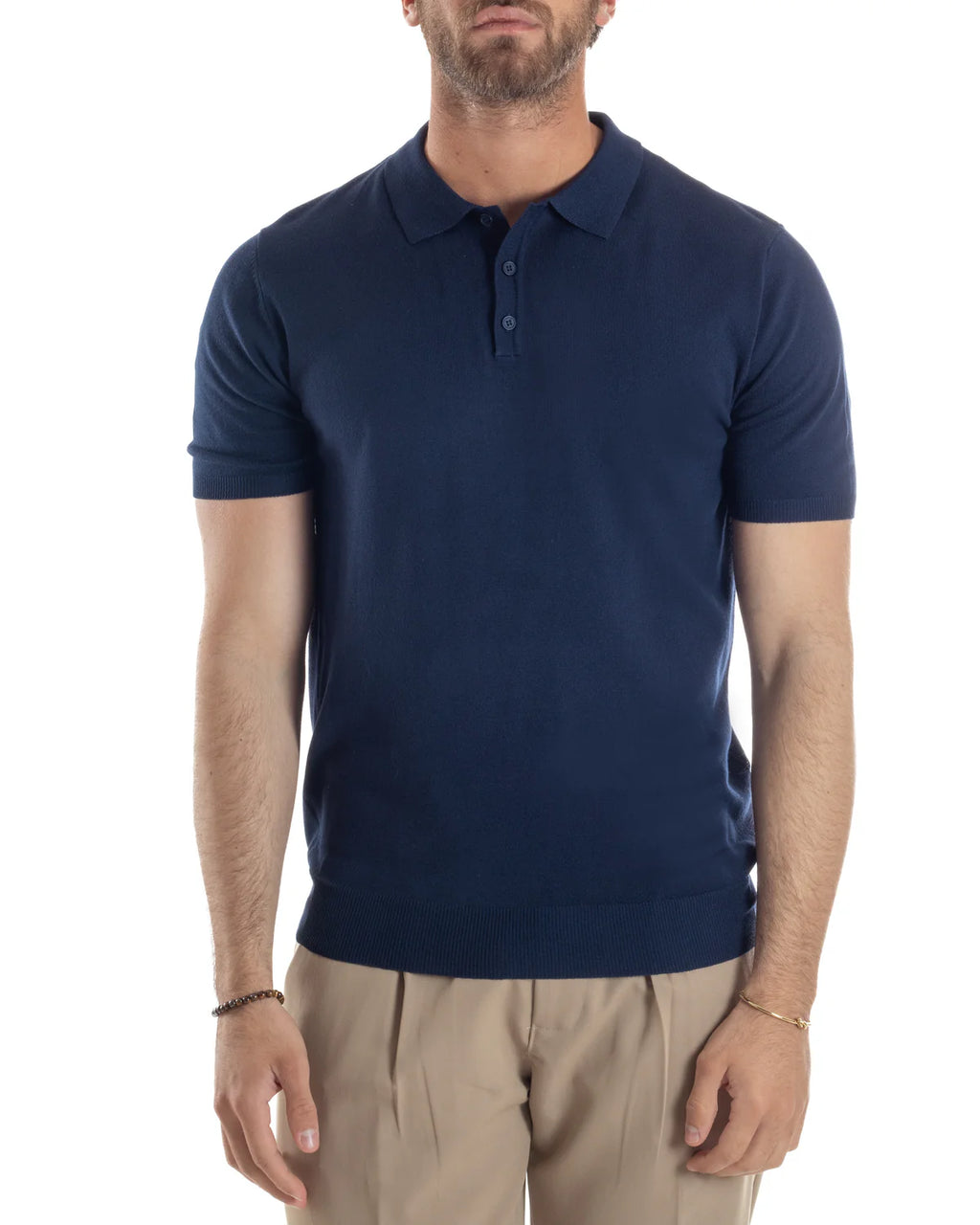 Polo in filo morbida e comoda J689