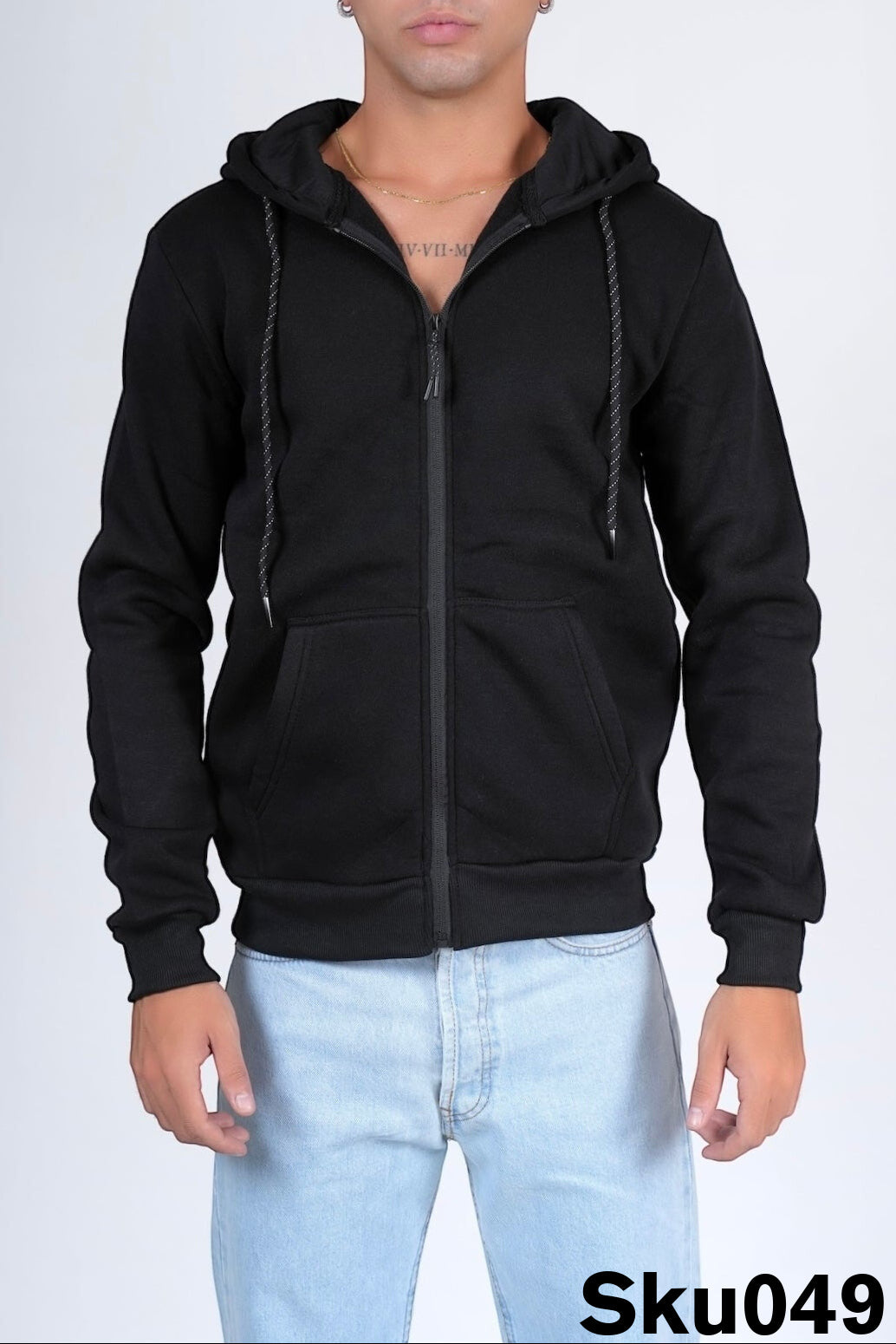 Felpa zip felpata POLK