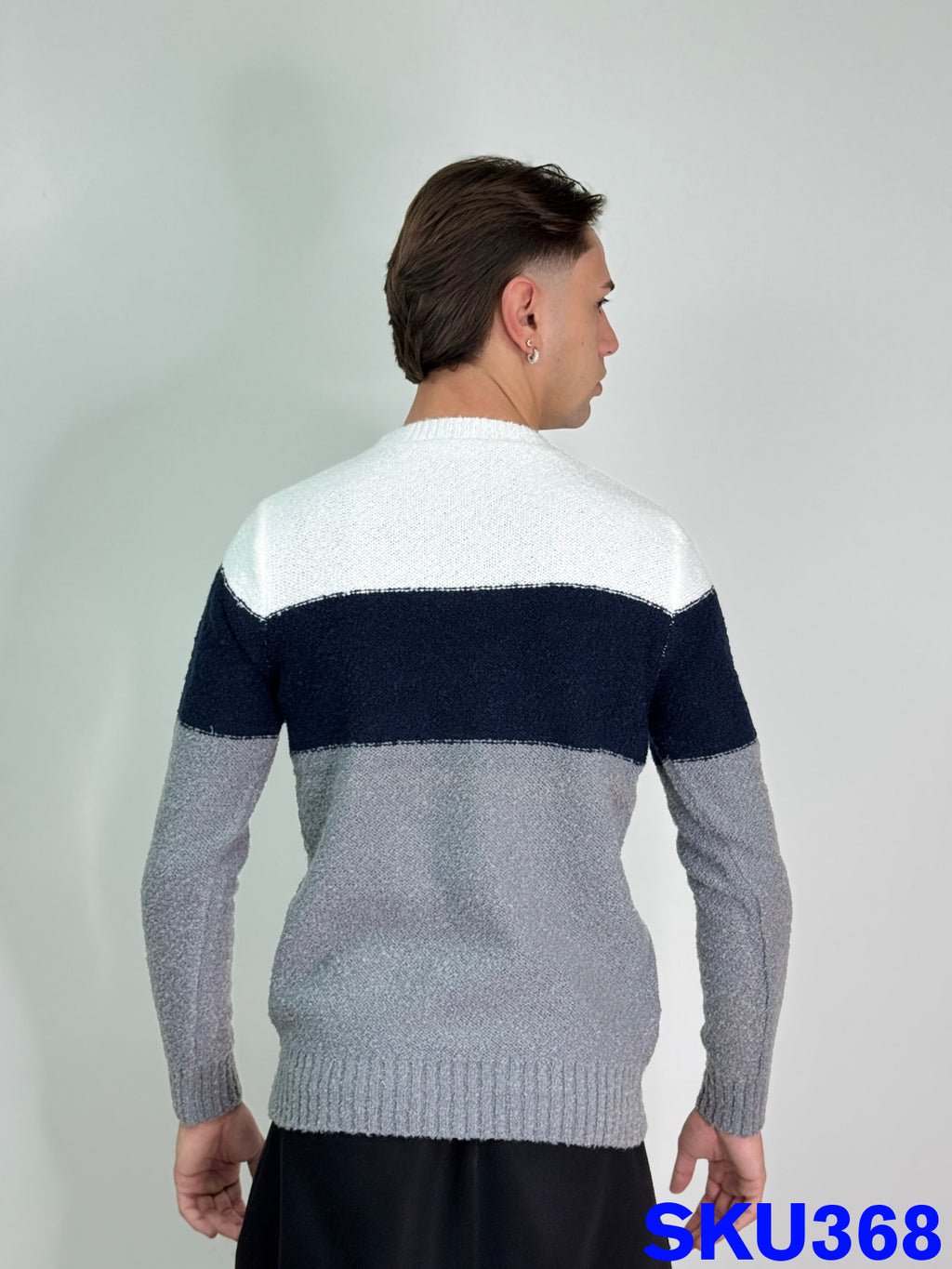 Maglione tricolore VECIENZ