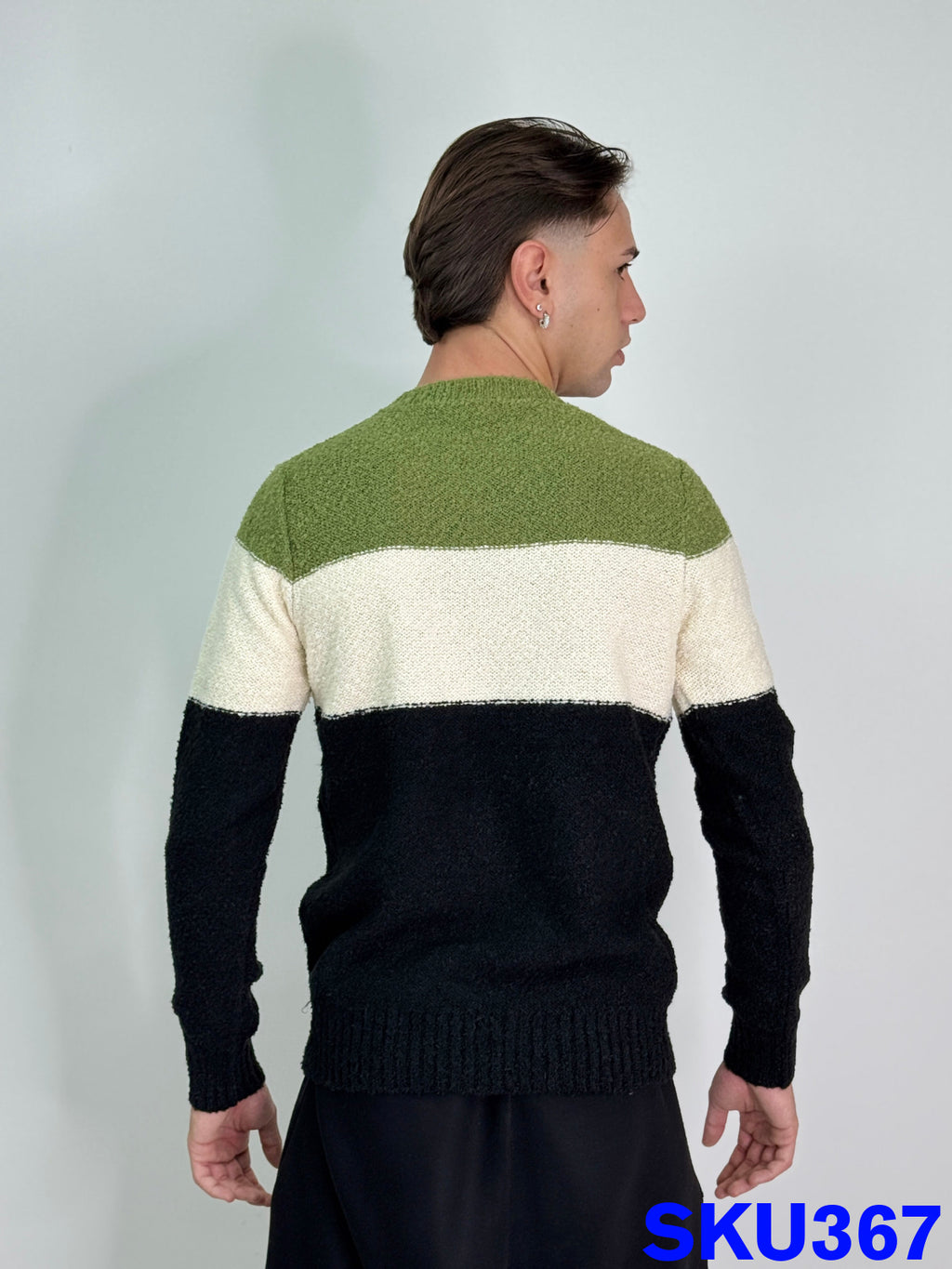 Maglione tricolore VECIENZ