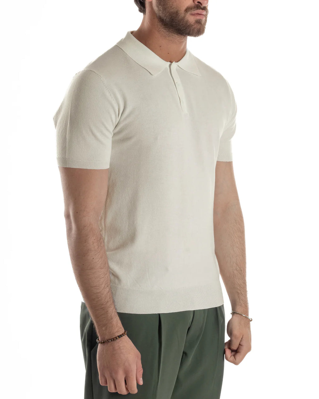 Polo in filo morbida e comoda J689