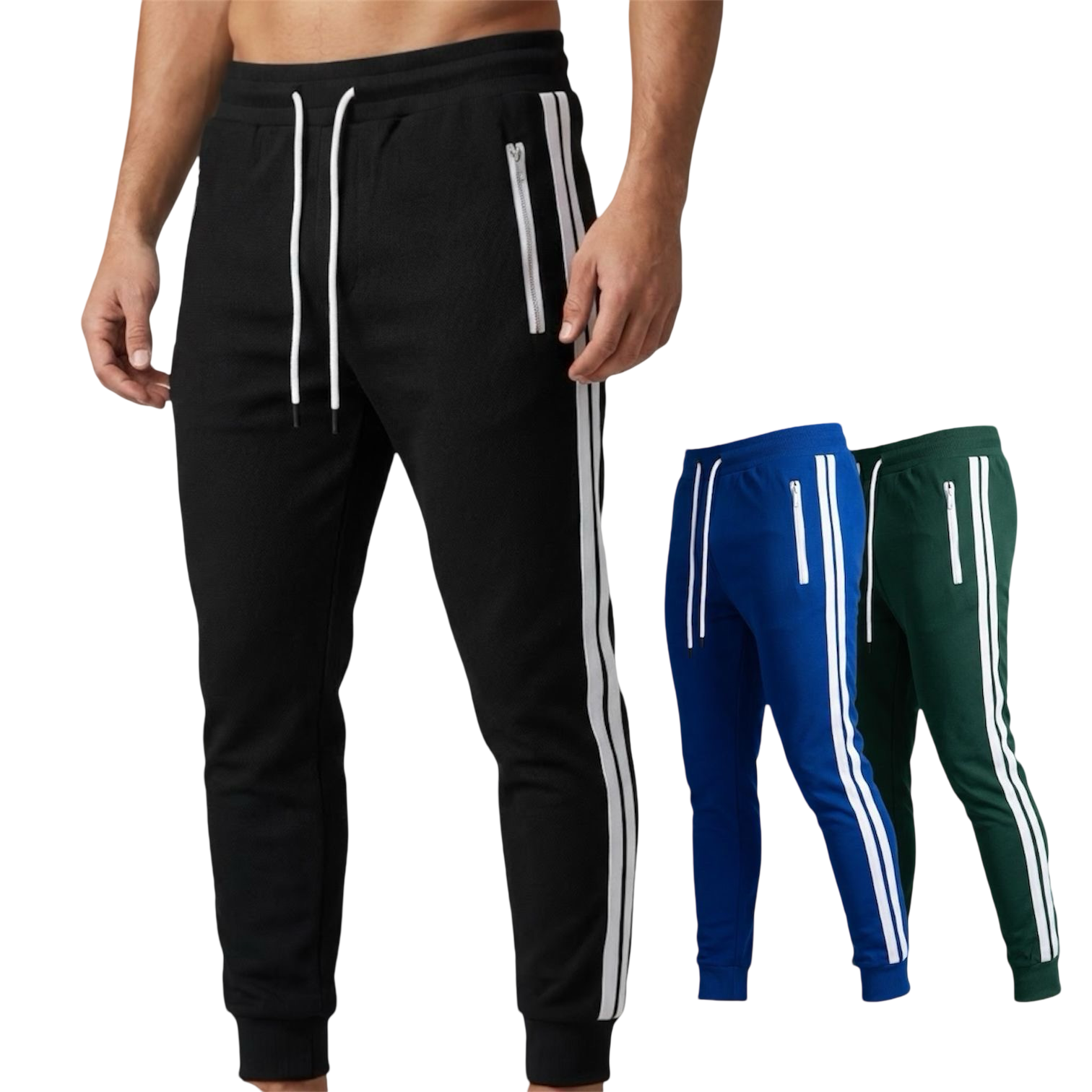 Pantatuta in cotone strisciato