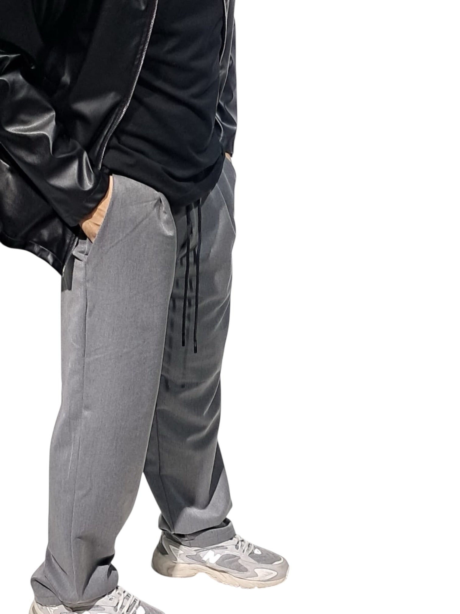 Pantalone basic con laccio