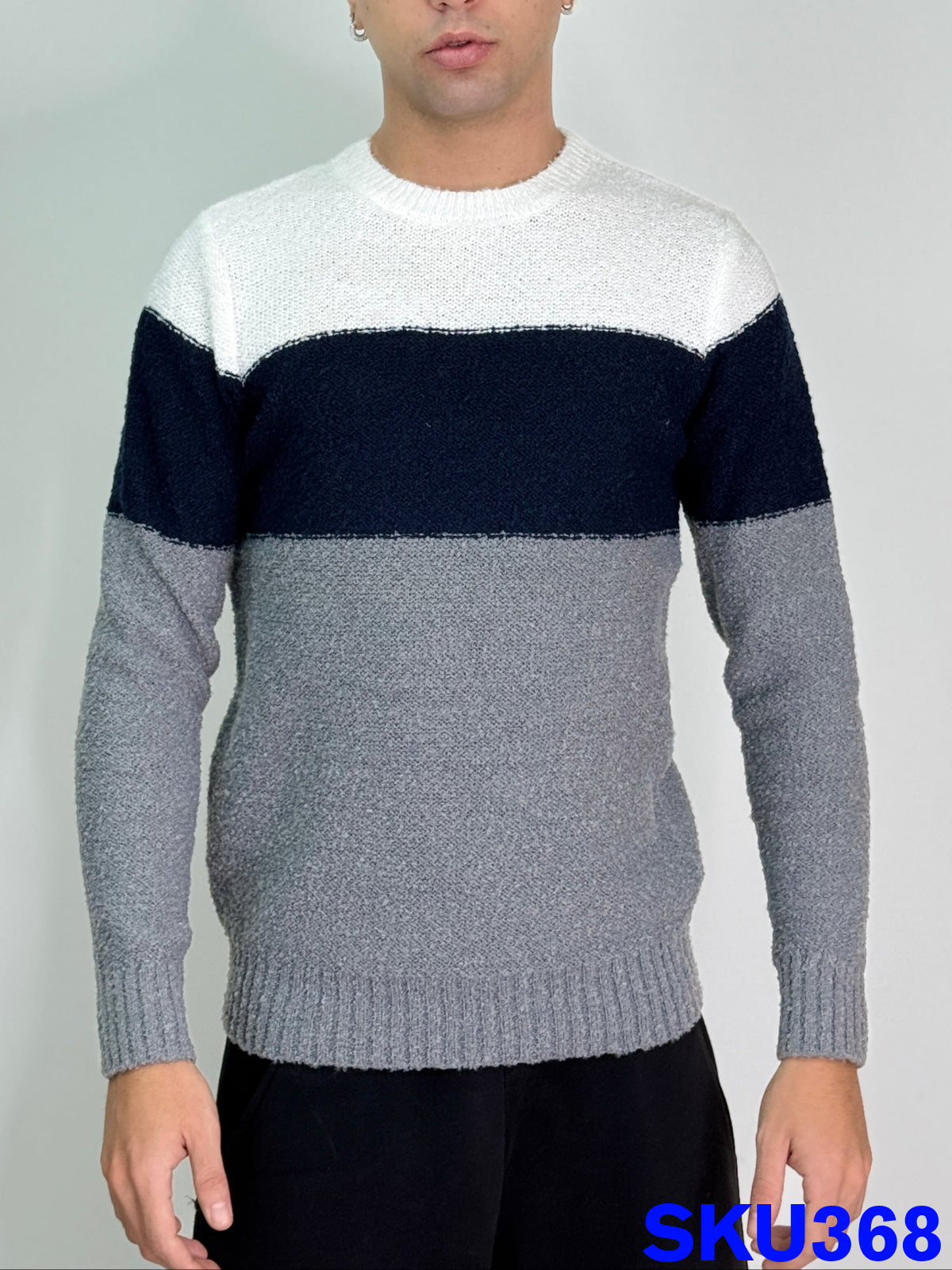 Maglione tricolore VECIENZ