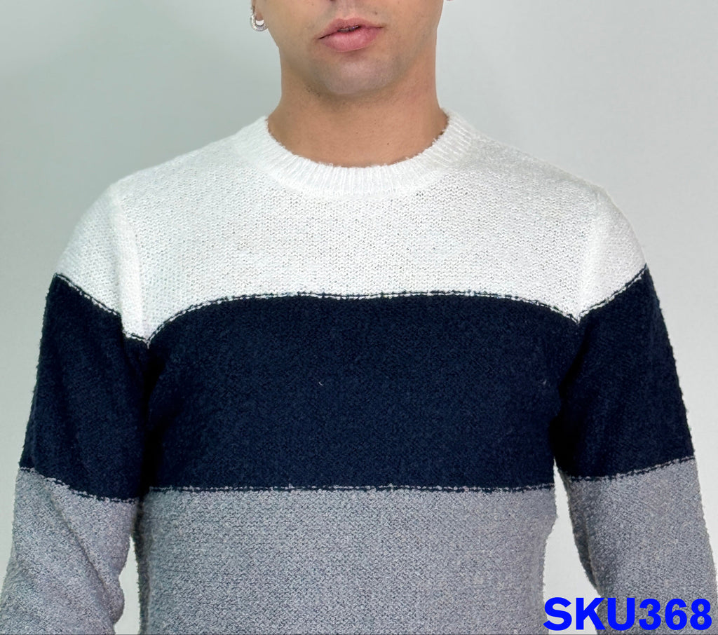 Maglione tricolore VECIENZ