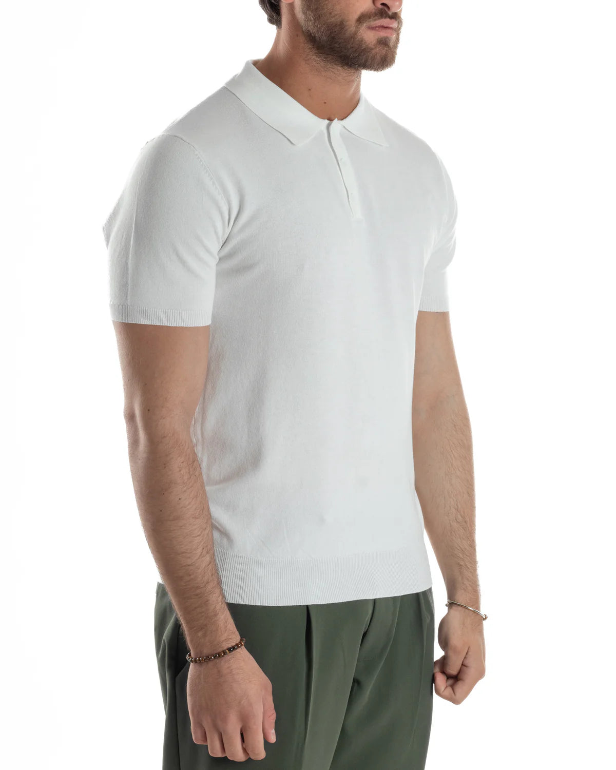 Polo in filo morbida e comoda J689