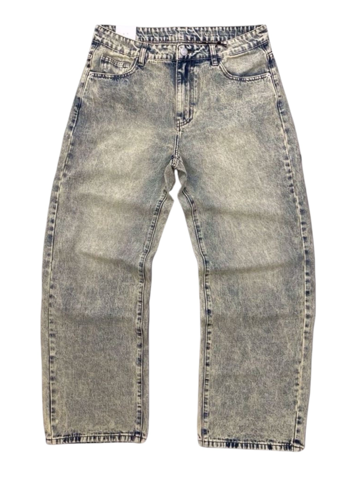 Jeans baggy fit comodo in cotone