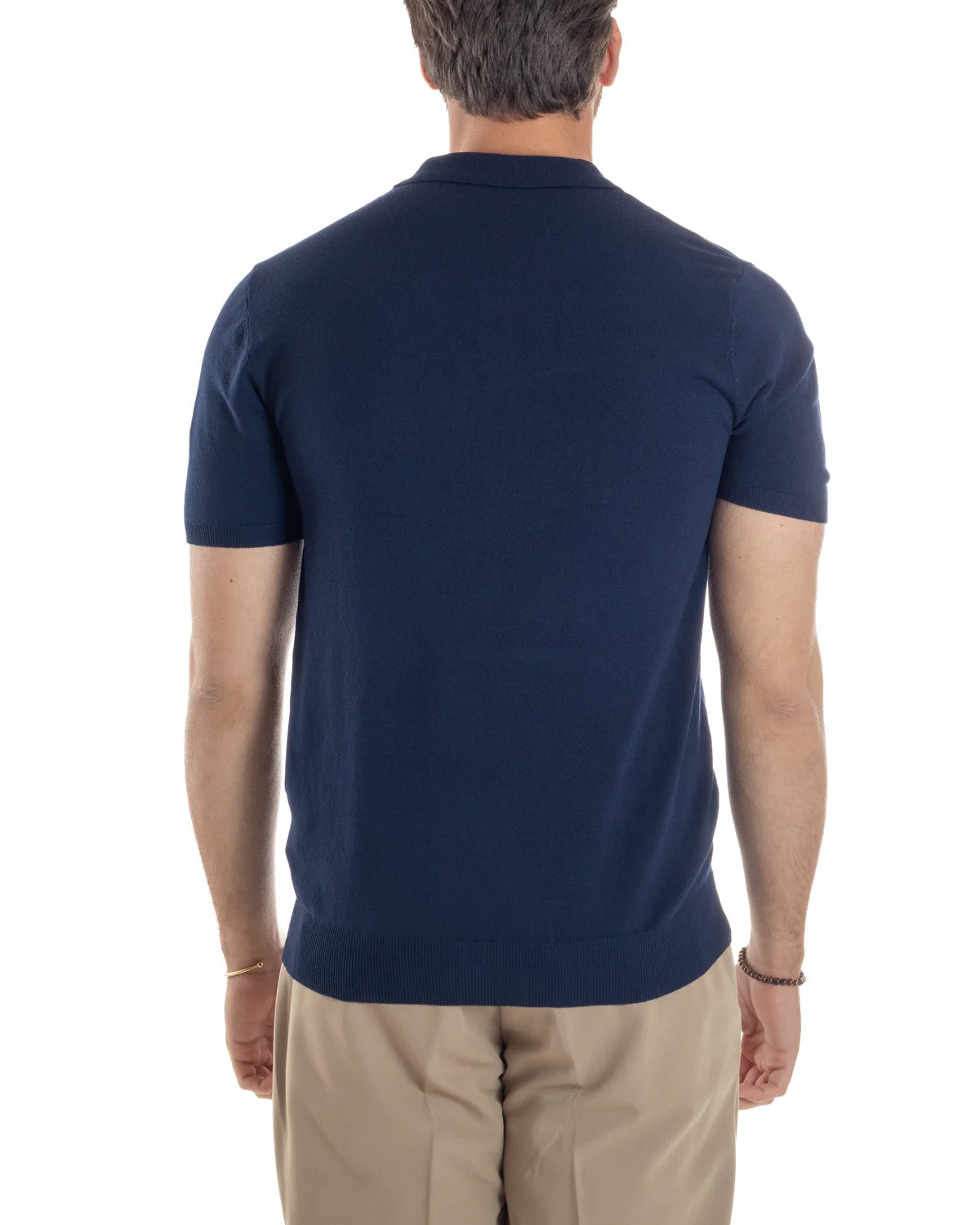 Polo in filo morbida e comoda J689
