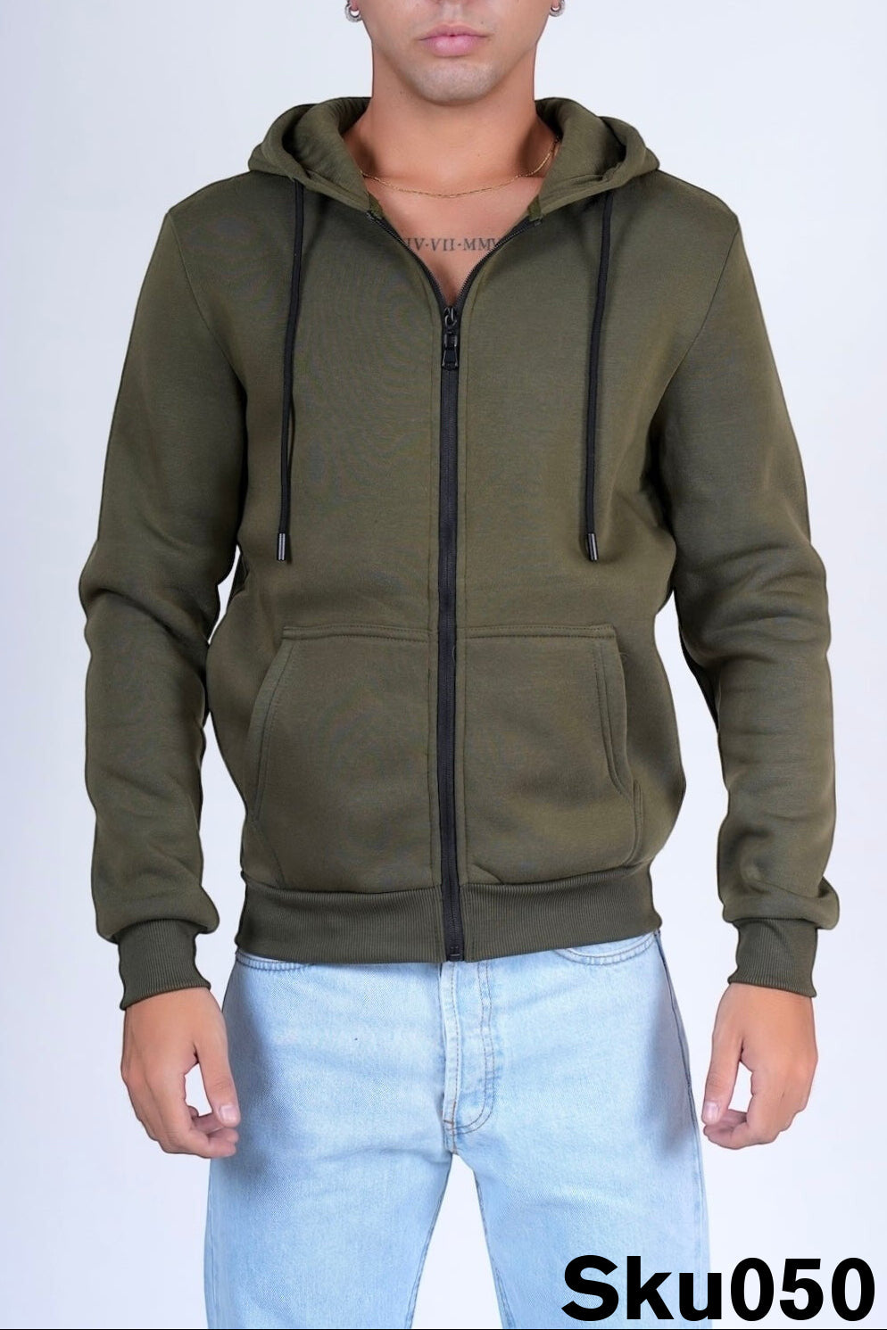 Felpa zip felpata POLK