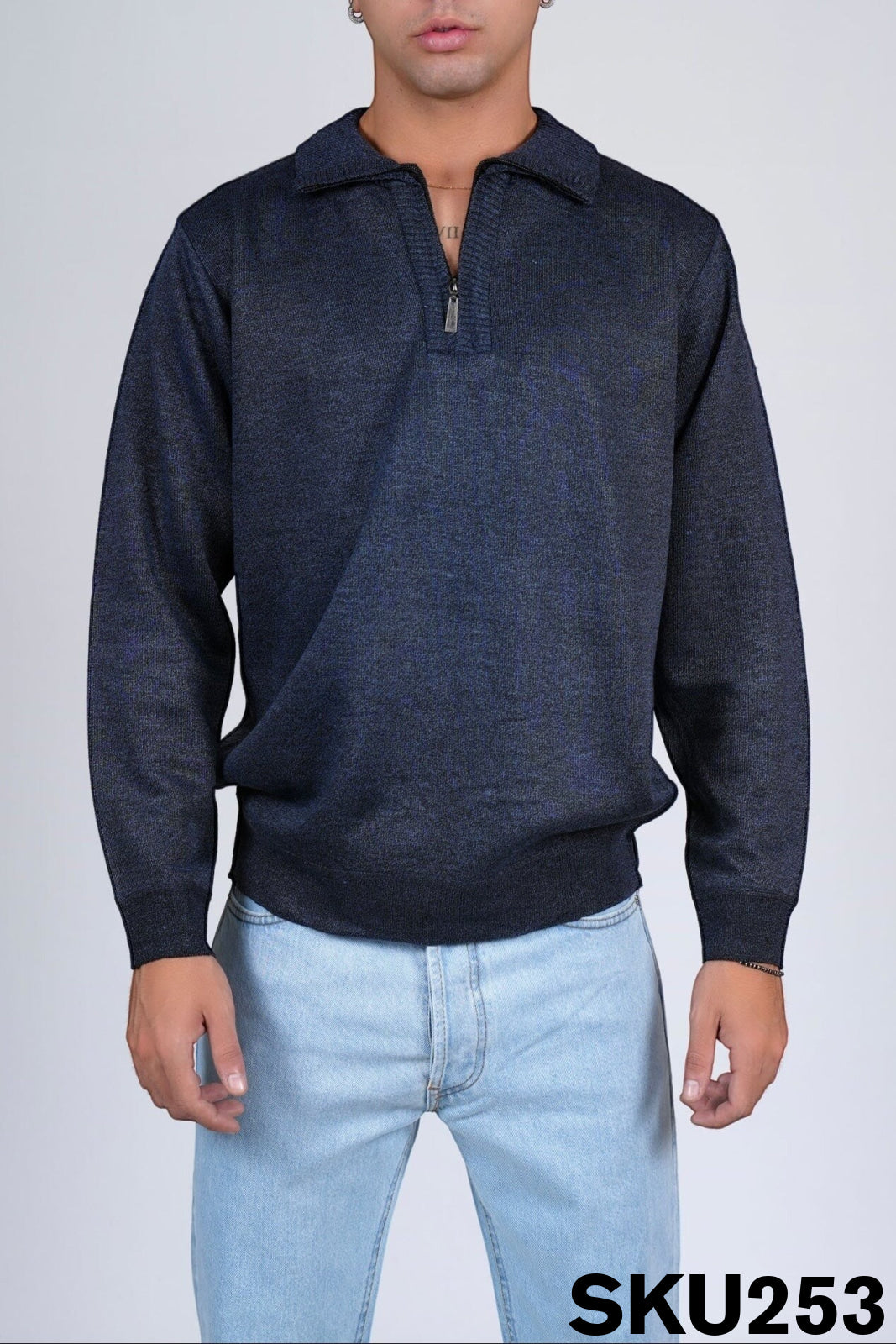 Polo mezza zip GILMOUR