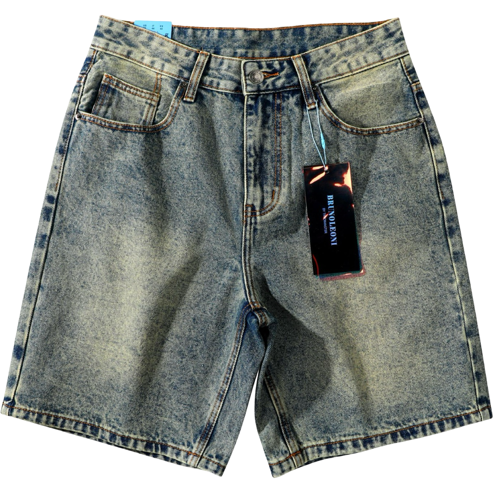 Bermuda jeans estivo in cotone
