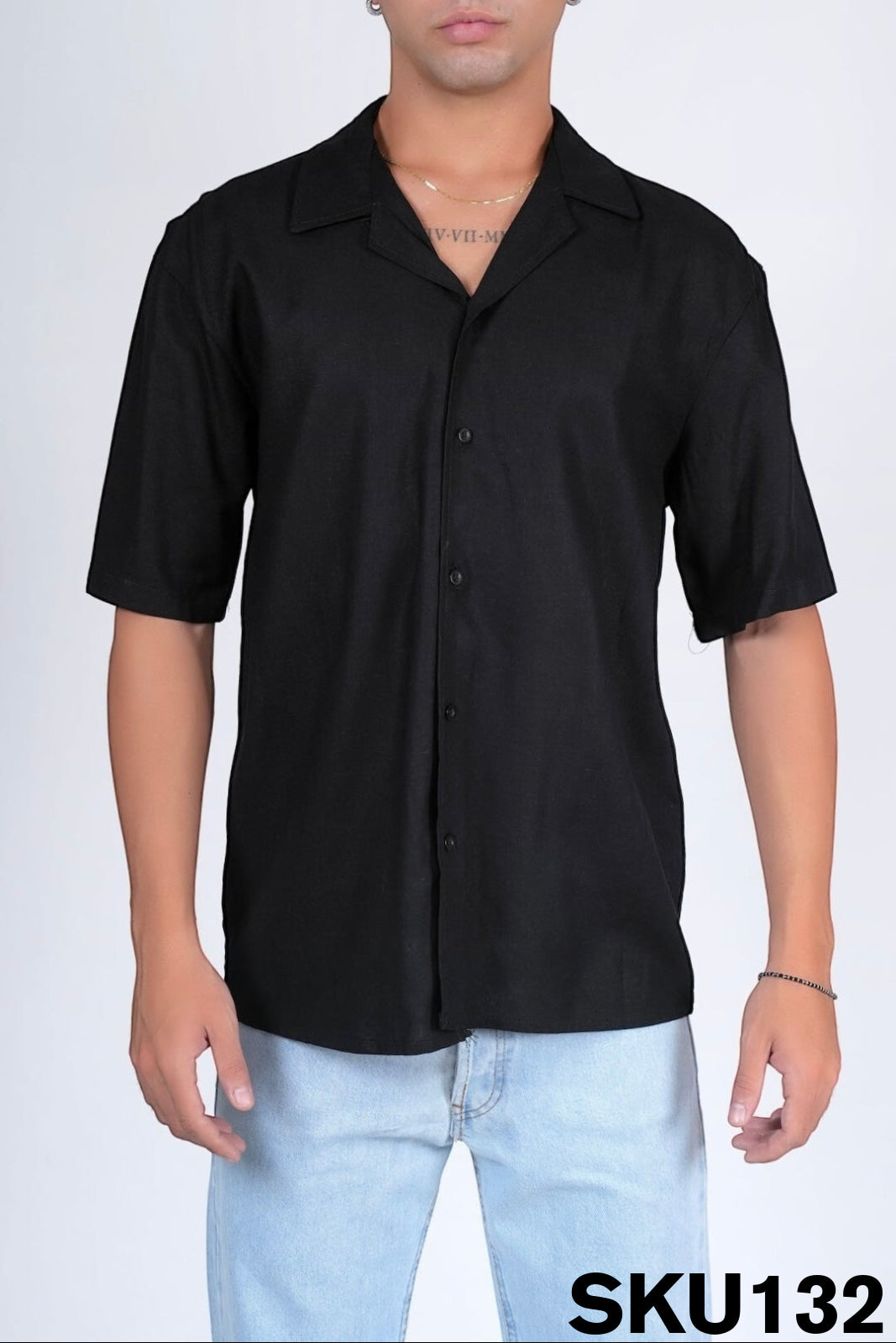 Camicia corta NEROLINO