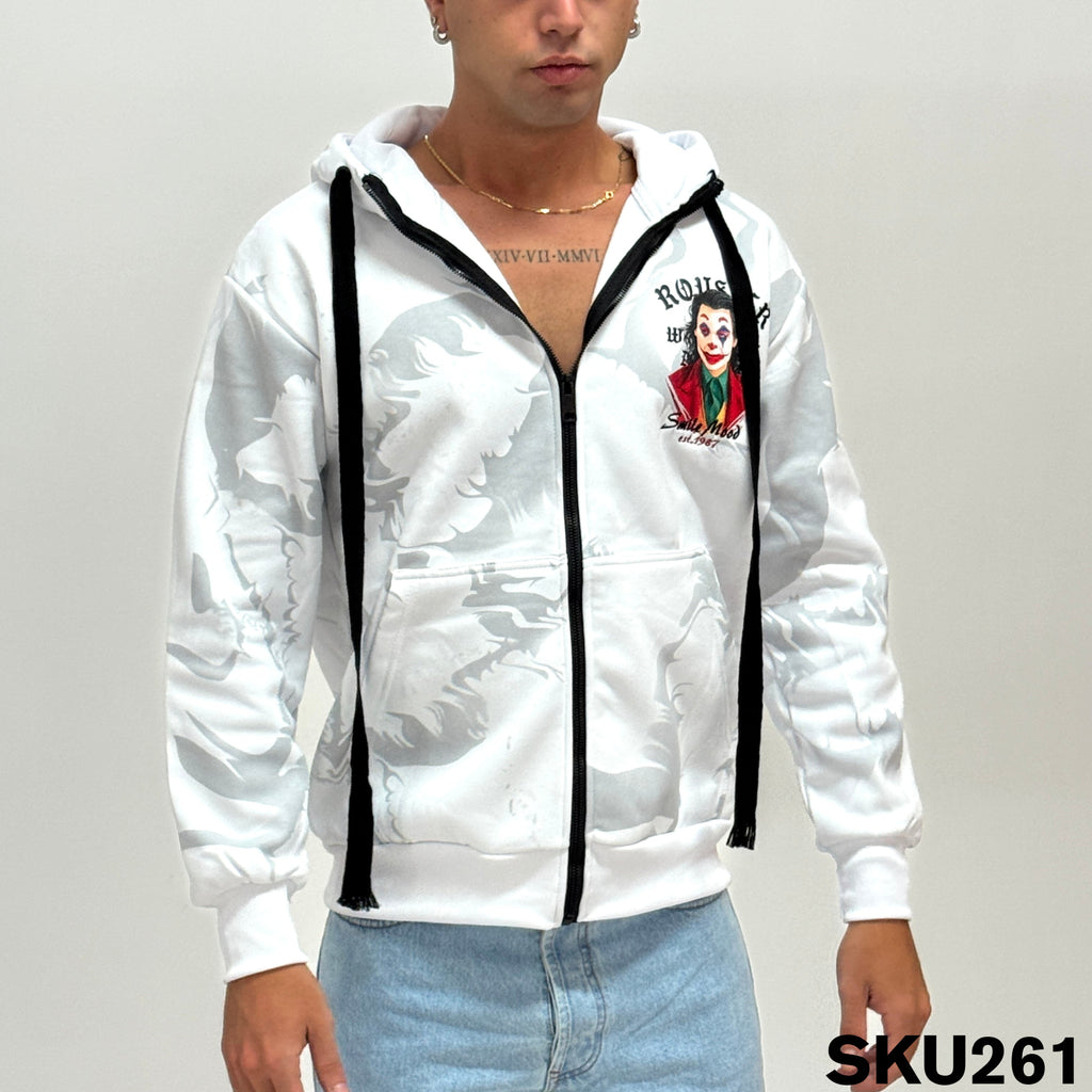 Felpa felpata JOKEZIP