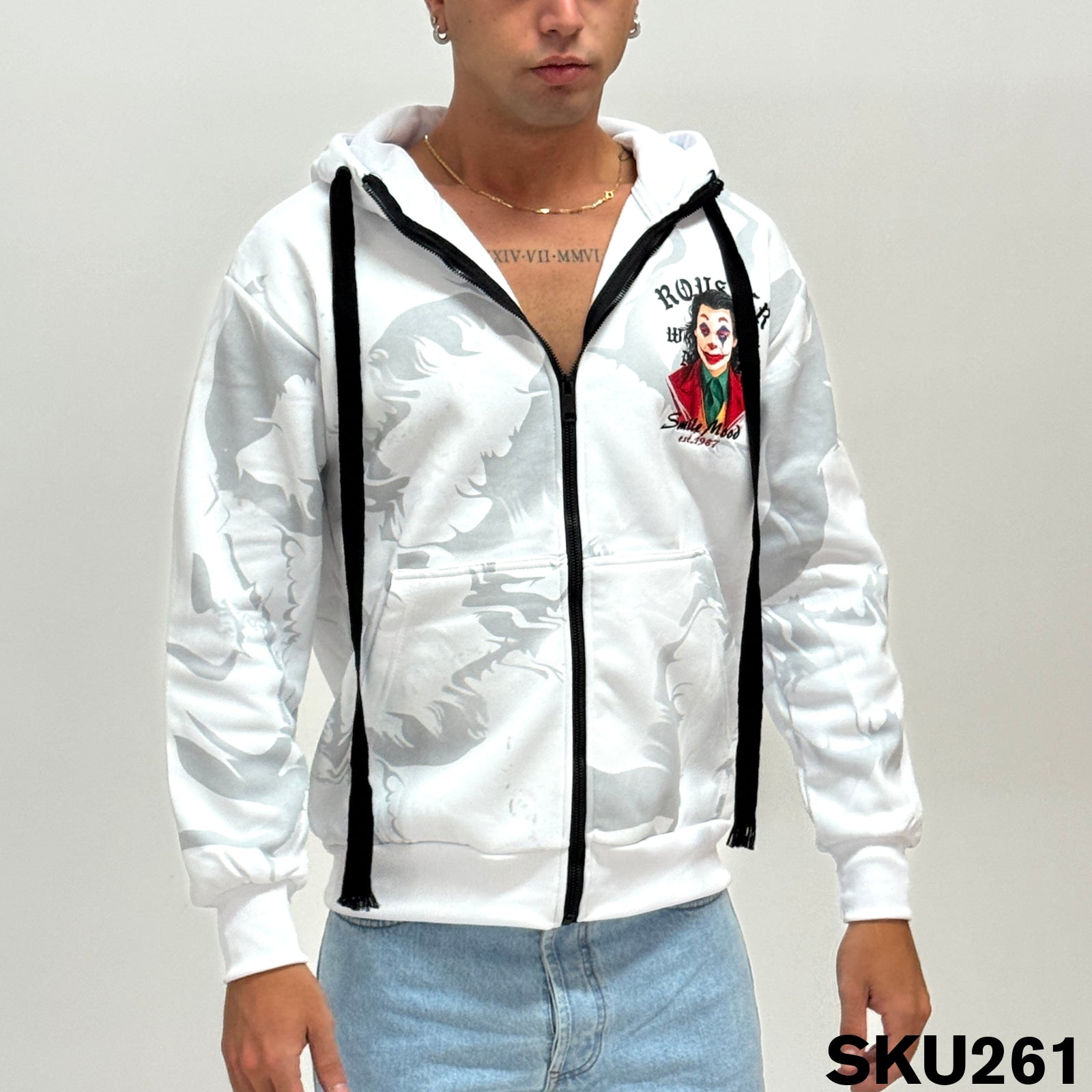 Felpa felpata JOKEZIP