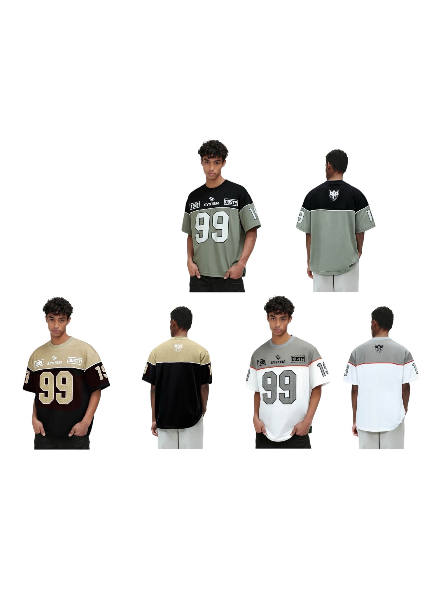 Maglia in cotone morbido con numero stampato 2