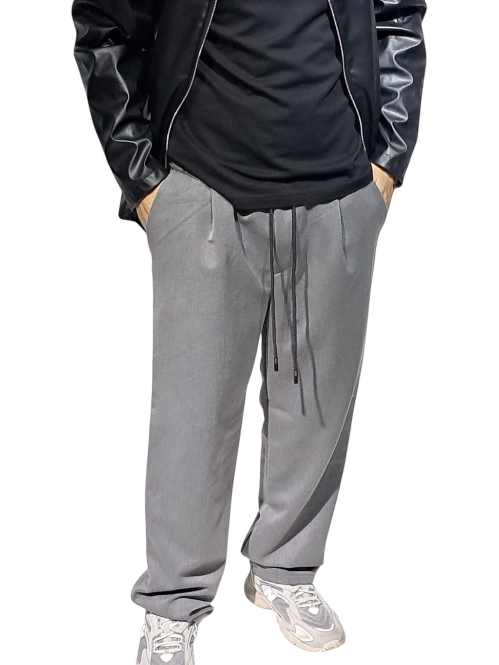 Pantalone basic con laccio