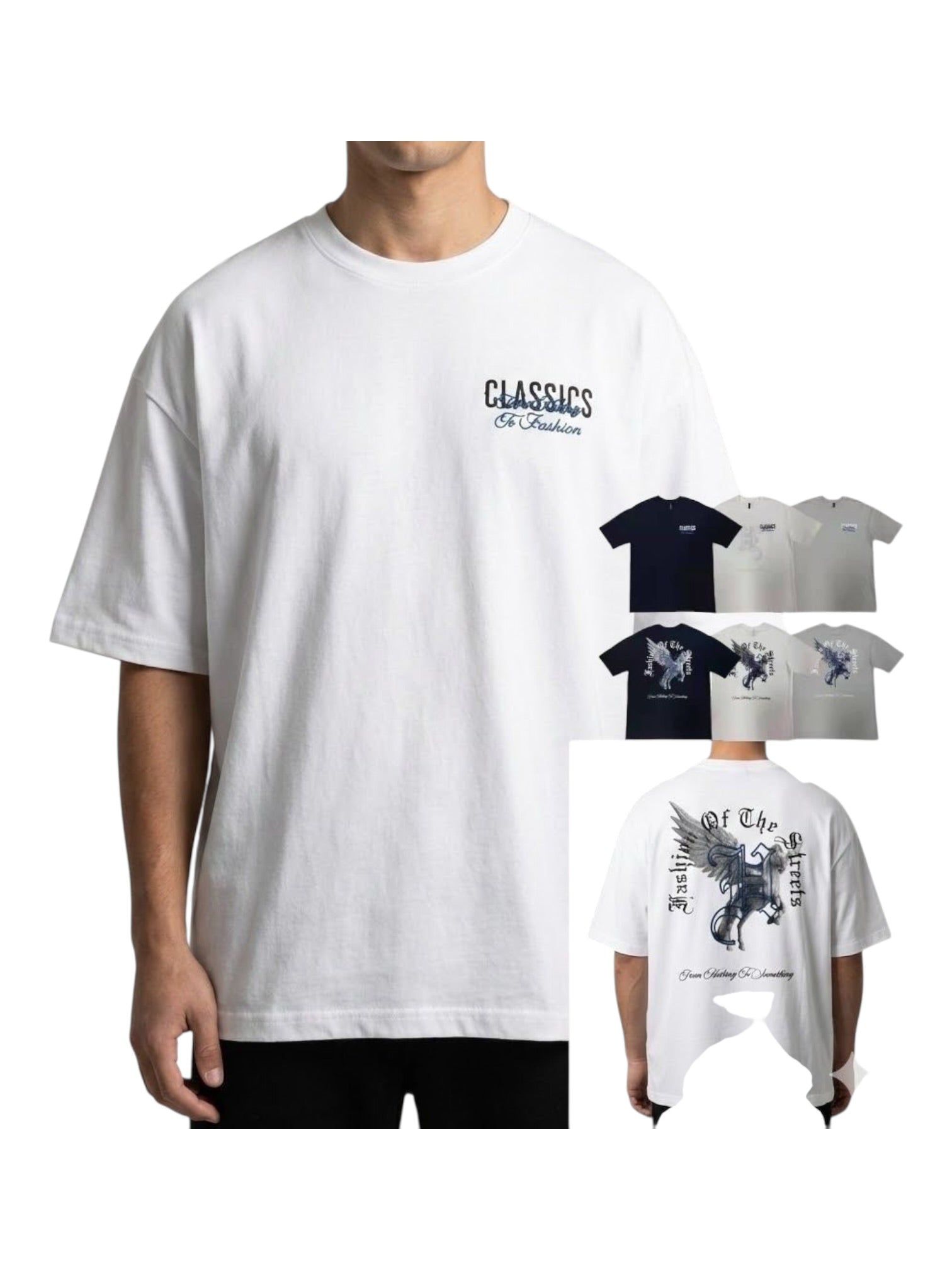 Maglia in cotone leggero con stampa anteriore