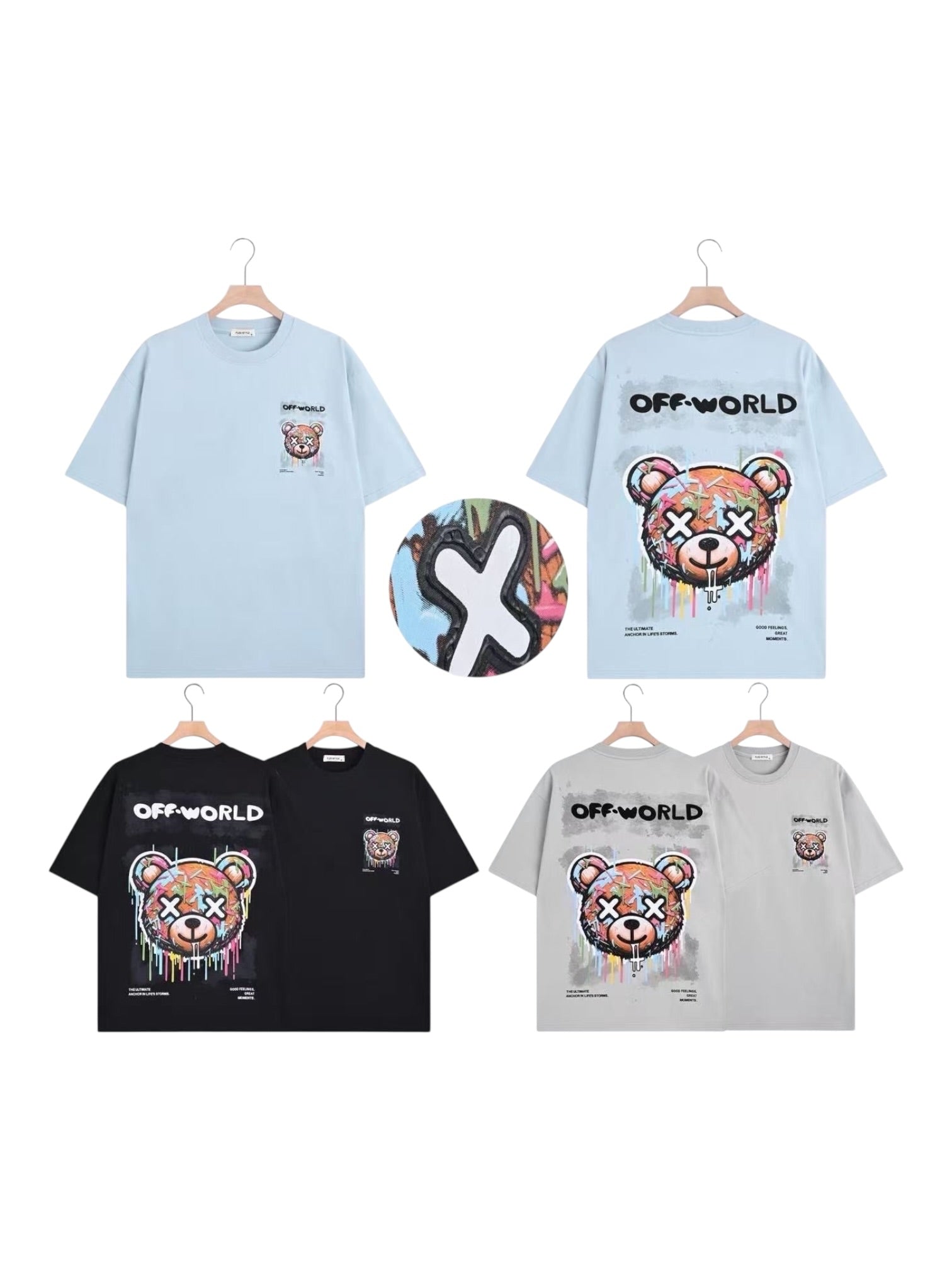 Maglia in cotone leggera stampata 2