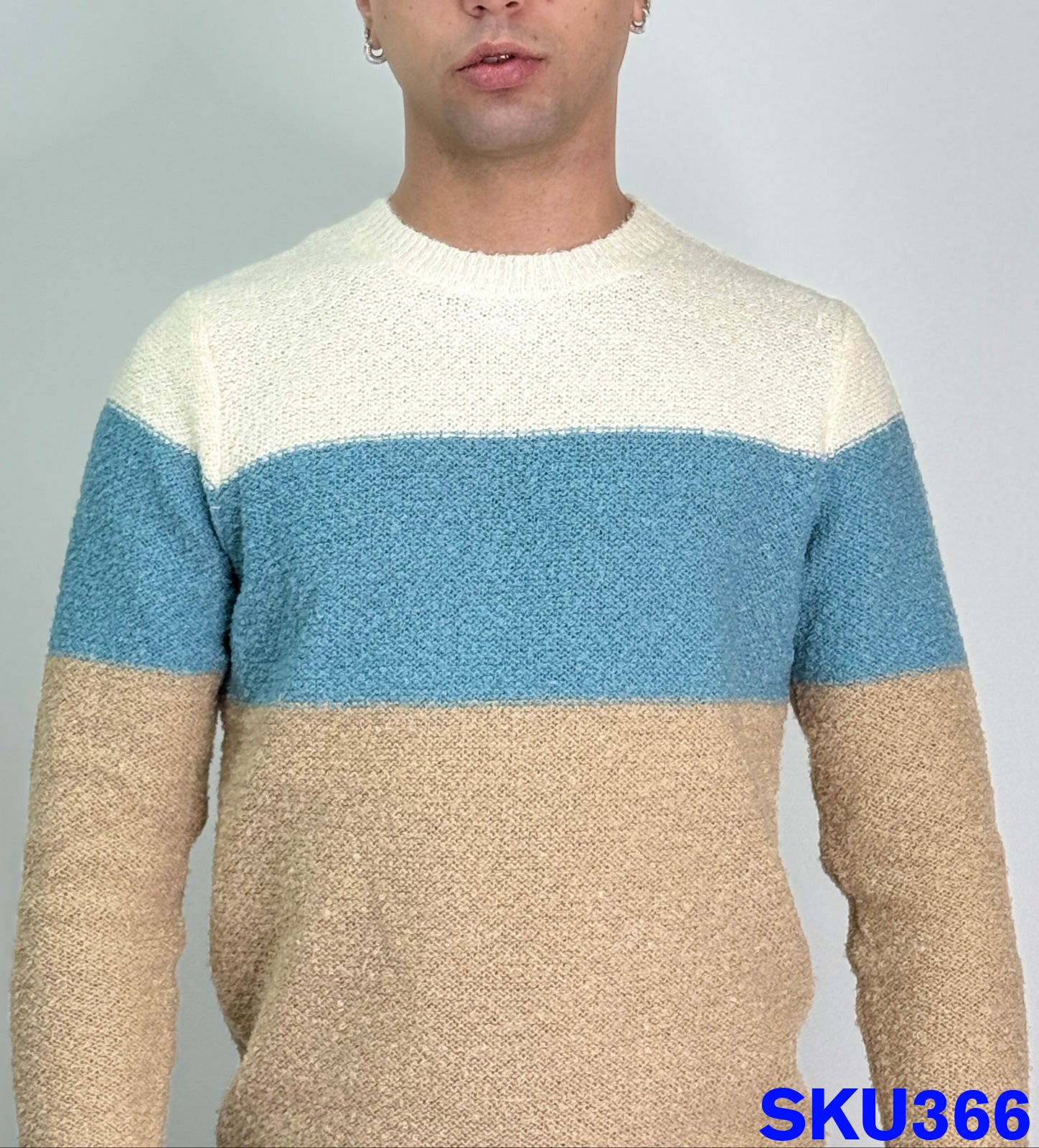 Maglione tricolore VECIENZ