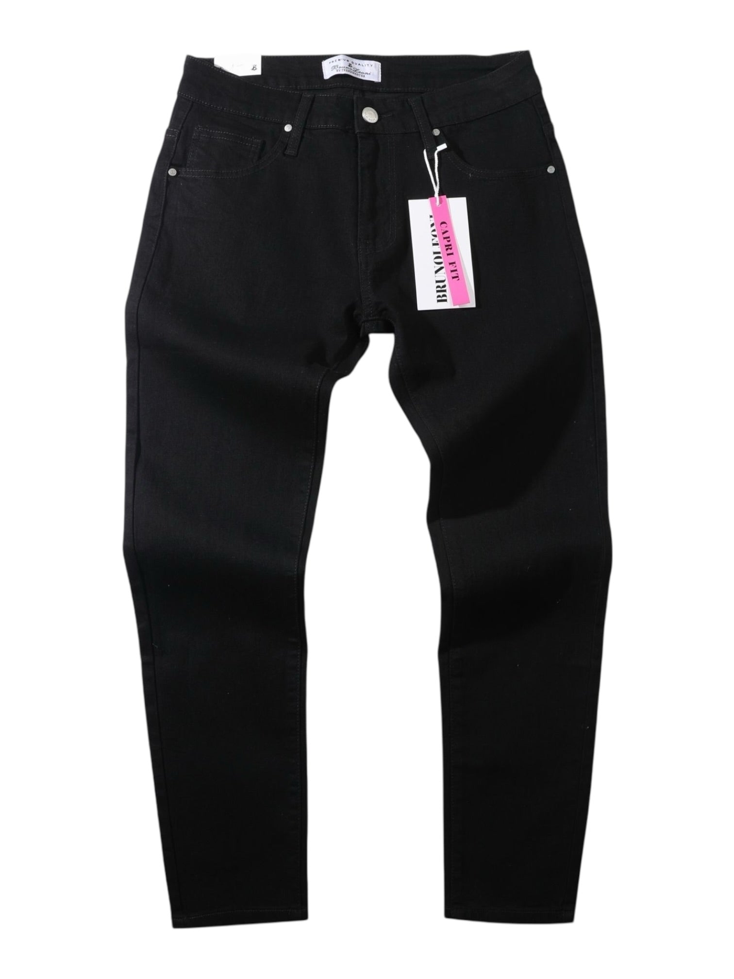 Pantalone nero in cotone morbido
