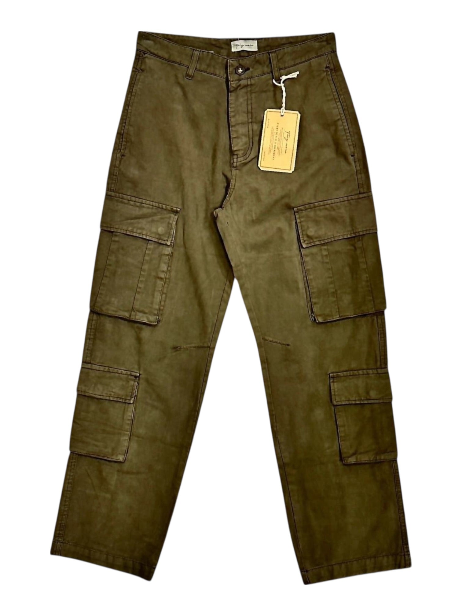Pantalone cargo in cotone morbido