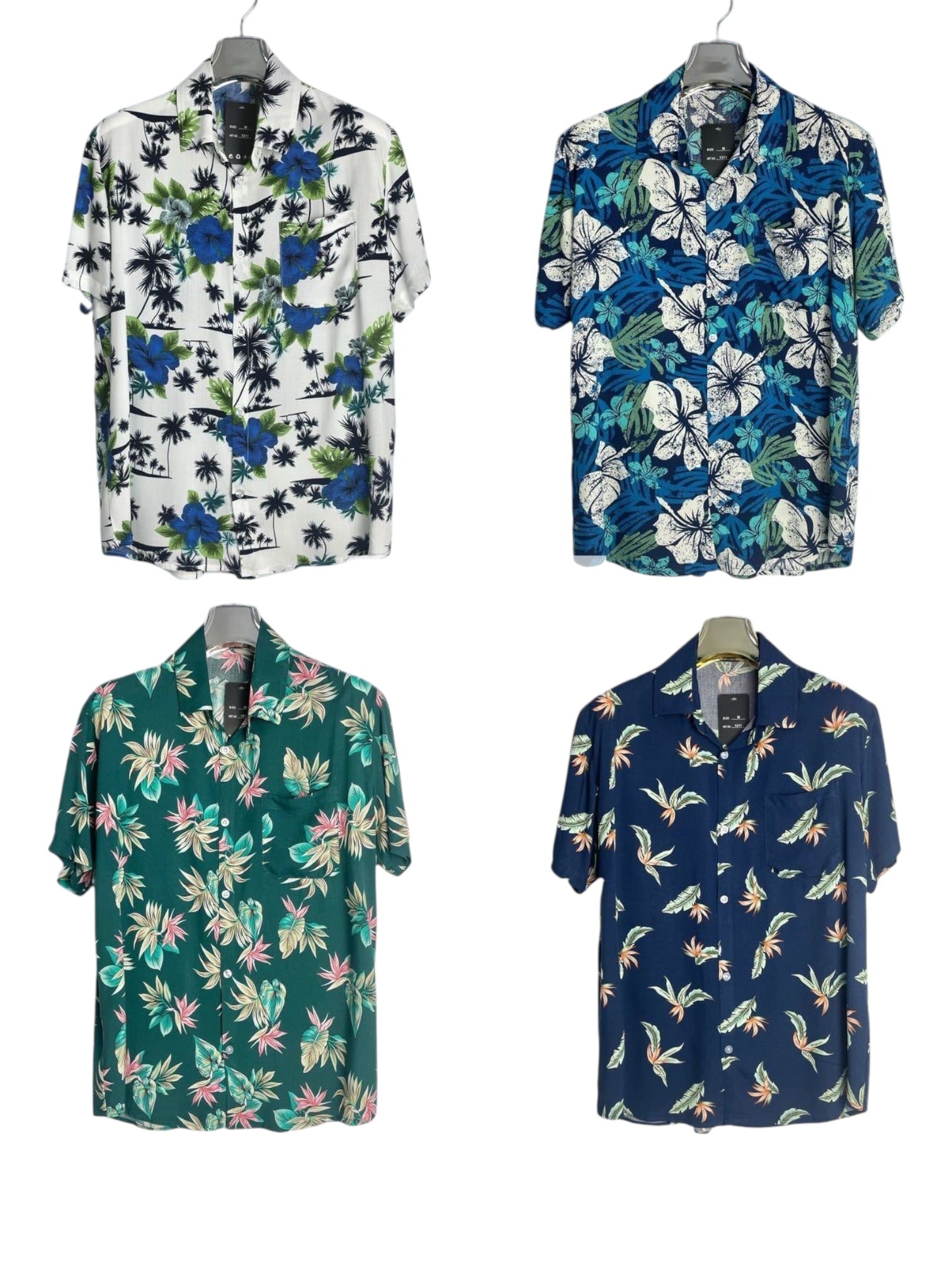 Camicia estiva con fantasia