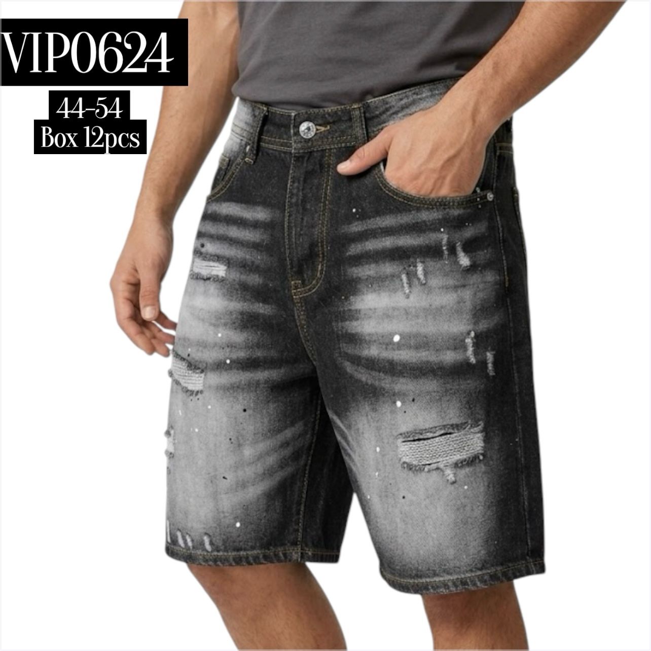Bermuda jeans baggy fit 7