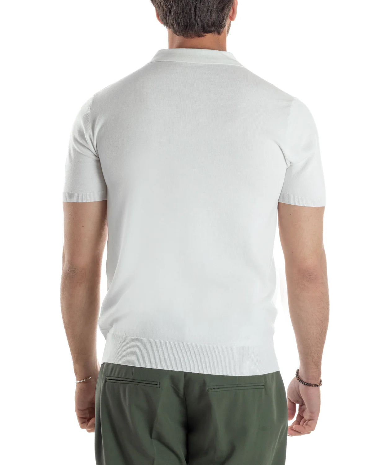 Polo in filo morbida e comoda J689