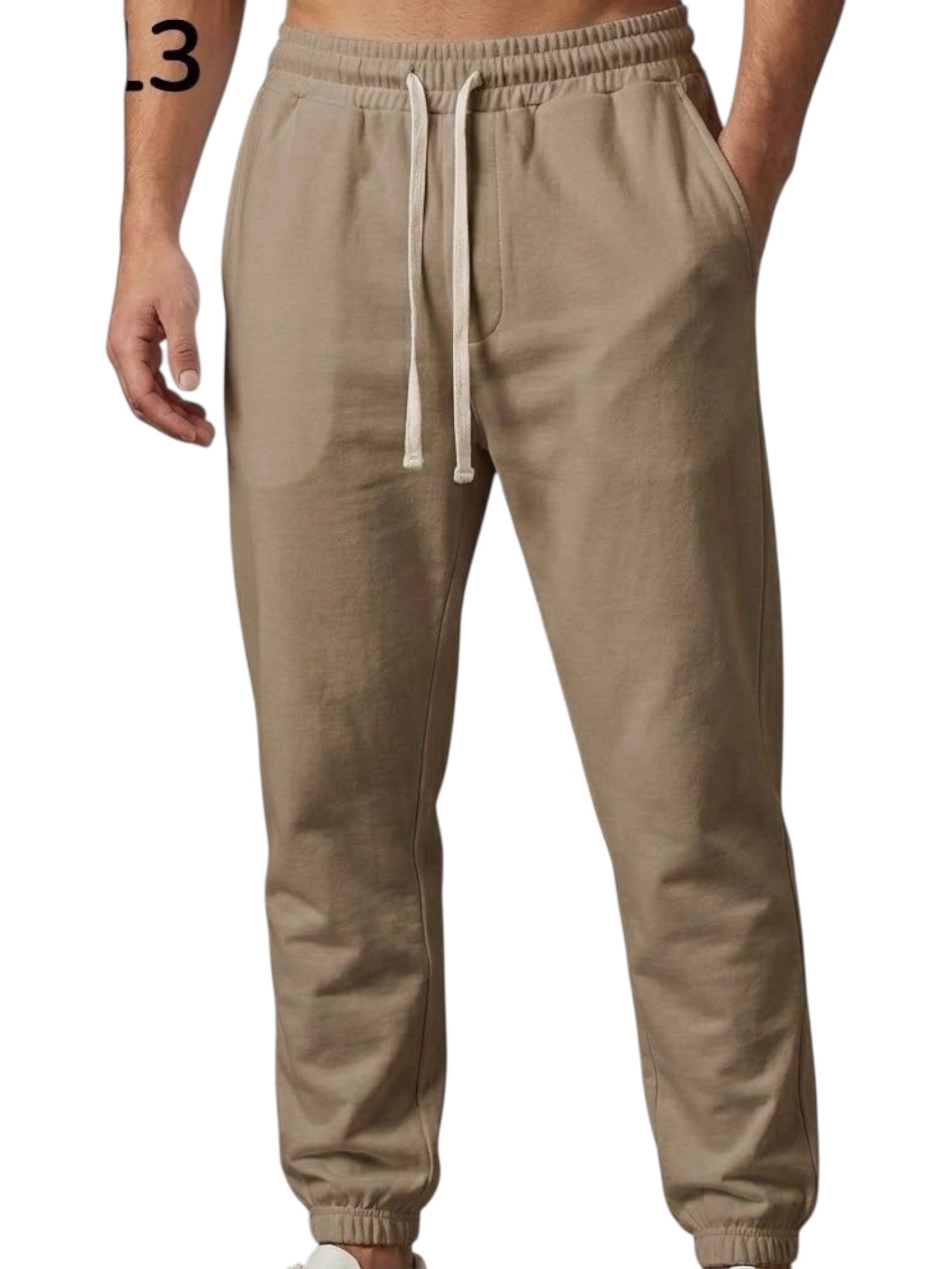 Pantalone morbido e comodo con lacci